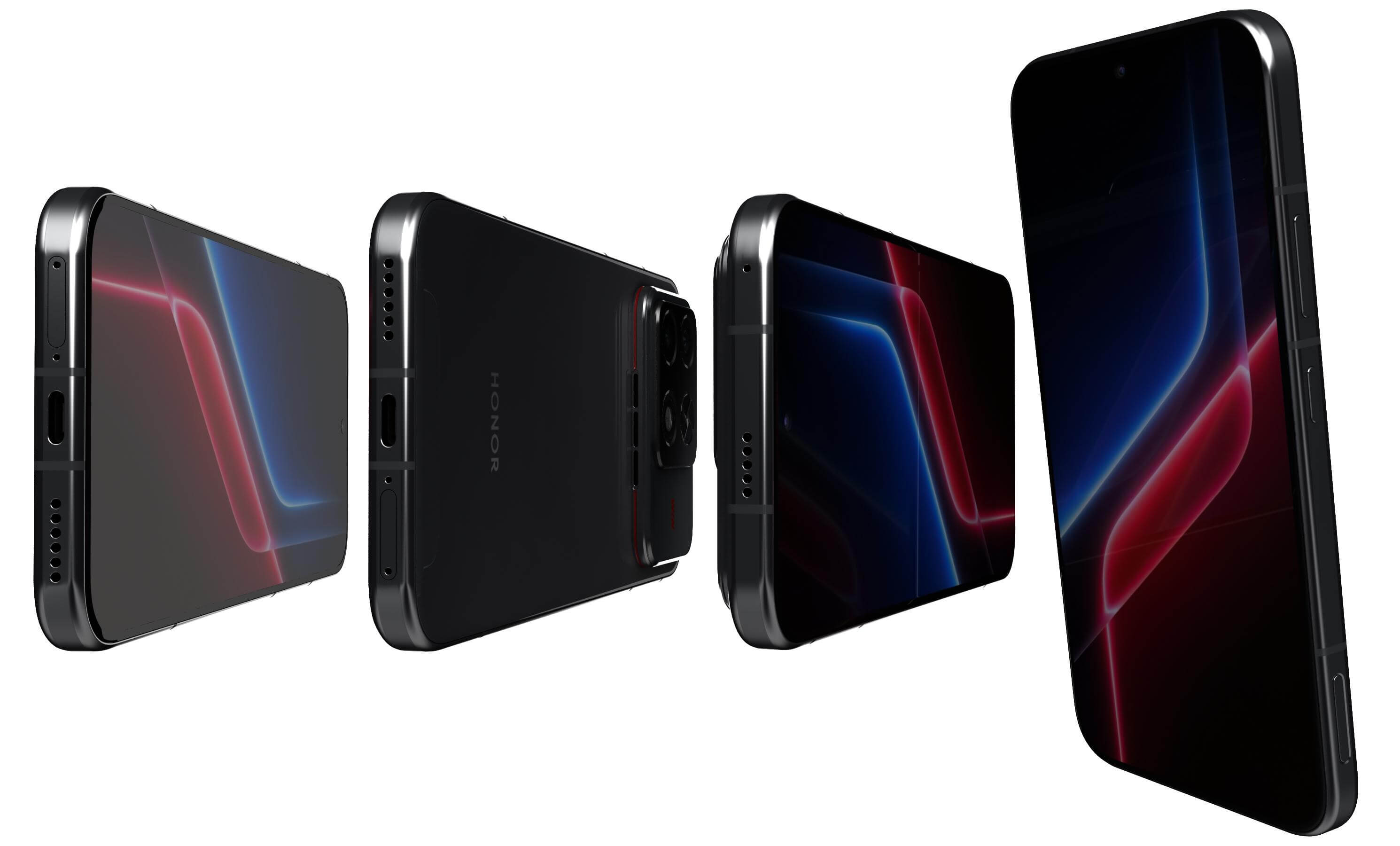 Honor Win 2 Quickly Star Black 3D Model