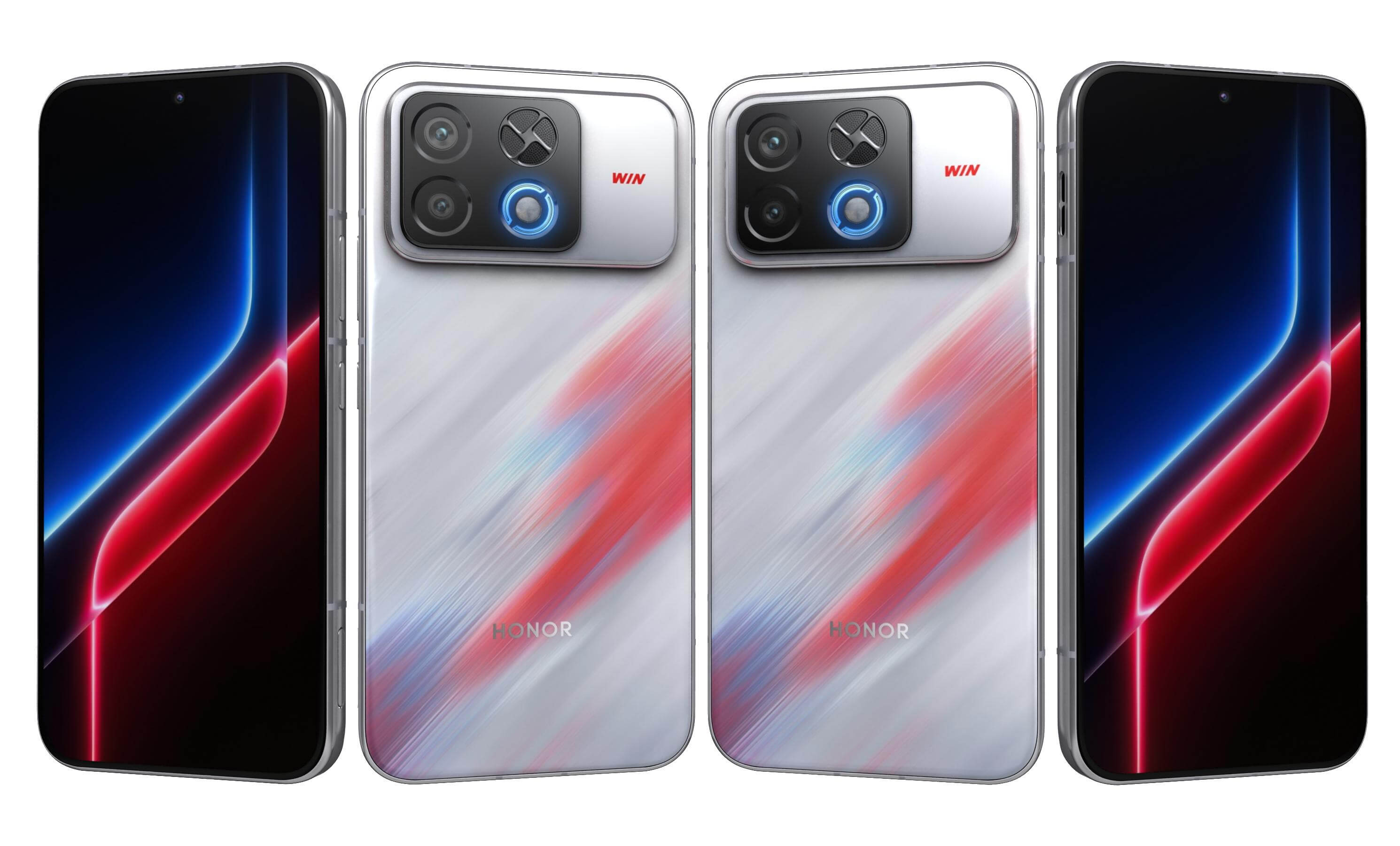 Honor Win 2 Red Blue Buff 3D Model