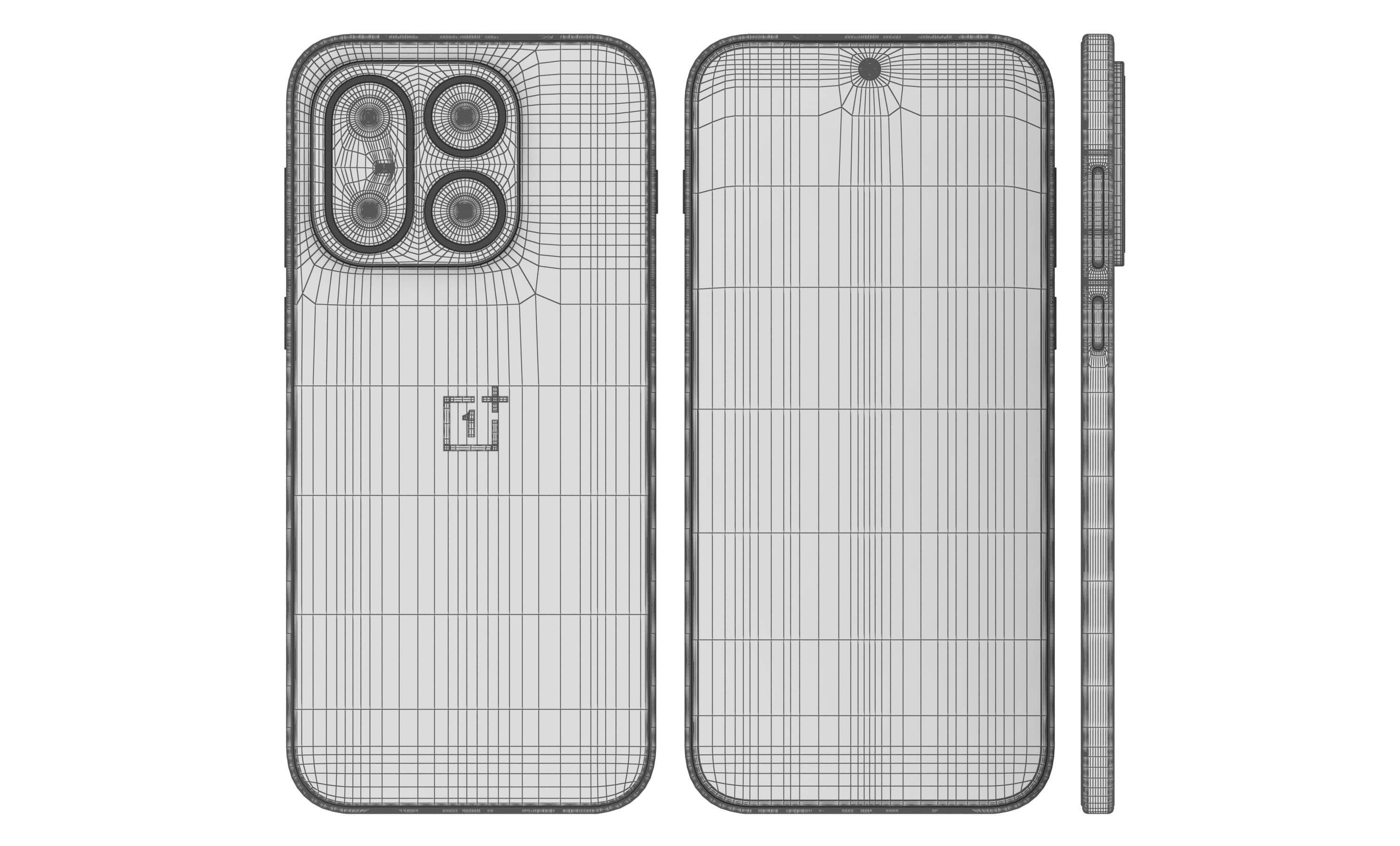 OnePlus 16 All Colors 3D Model