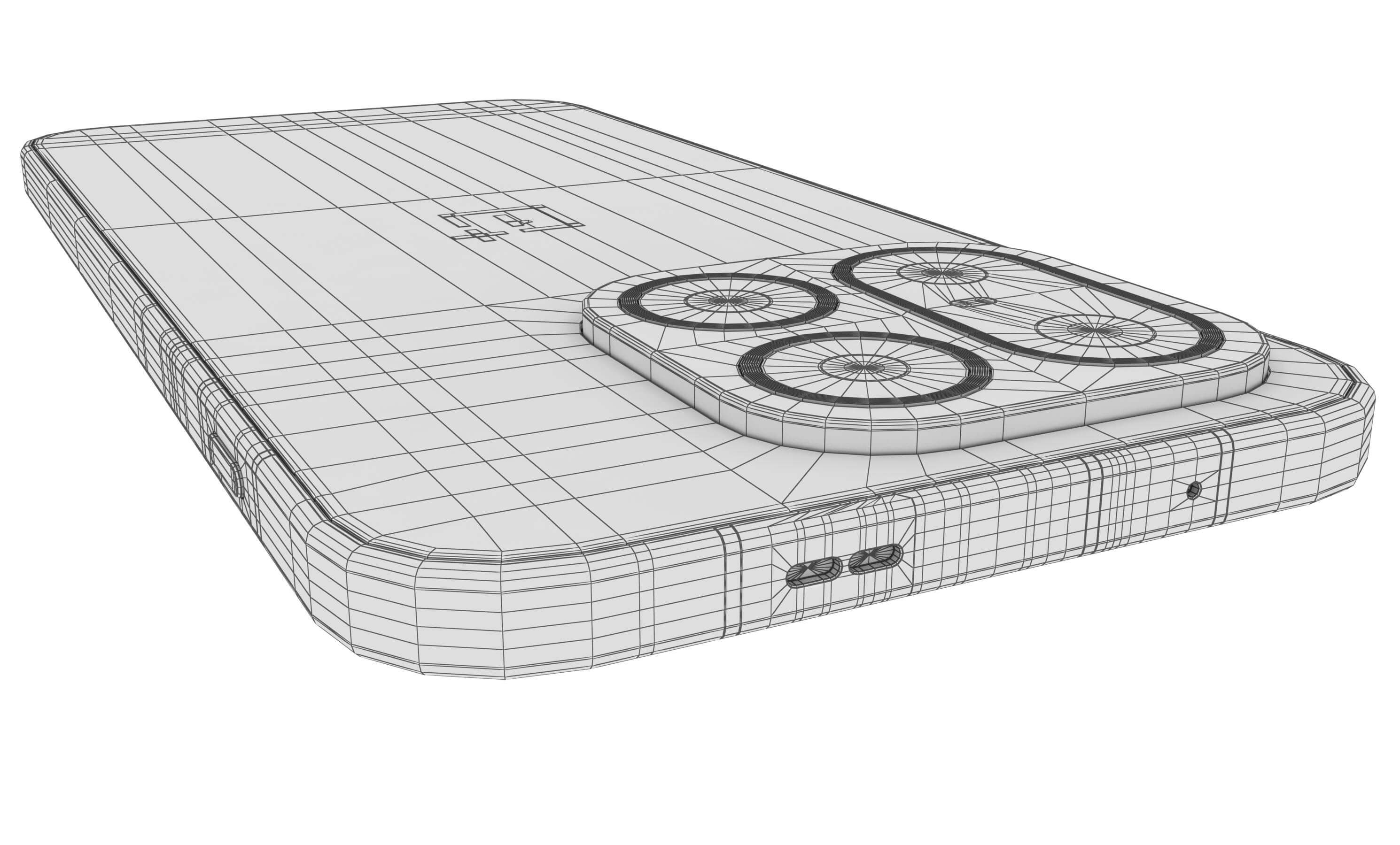 OnePlus 16 Black 3D Model