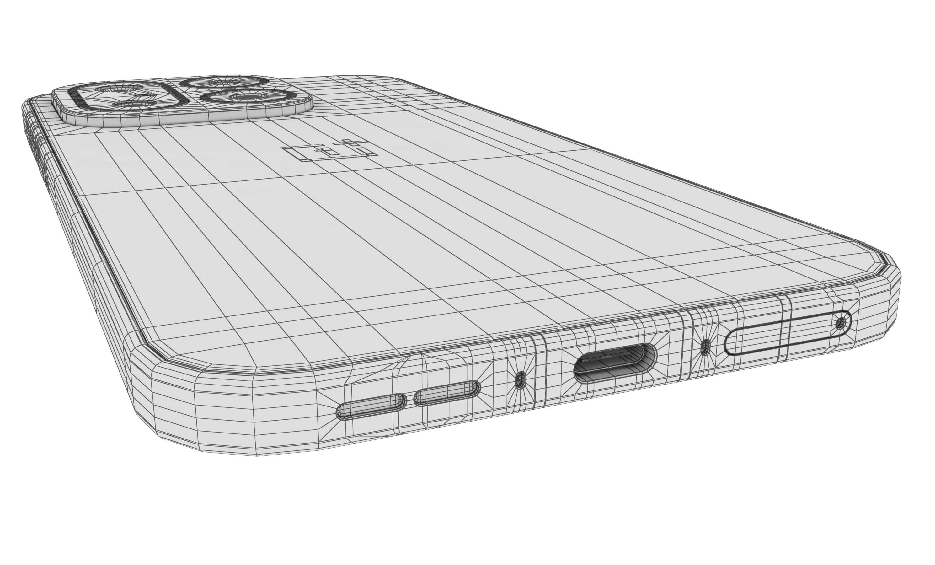 OnePlus 16 Black 3D Model