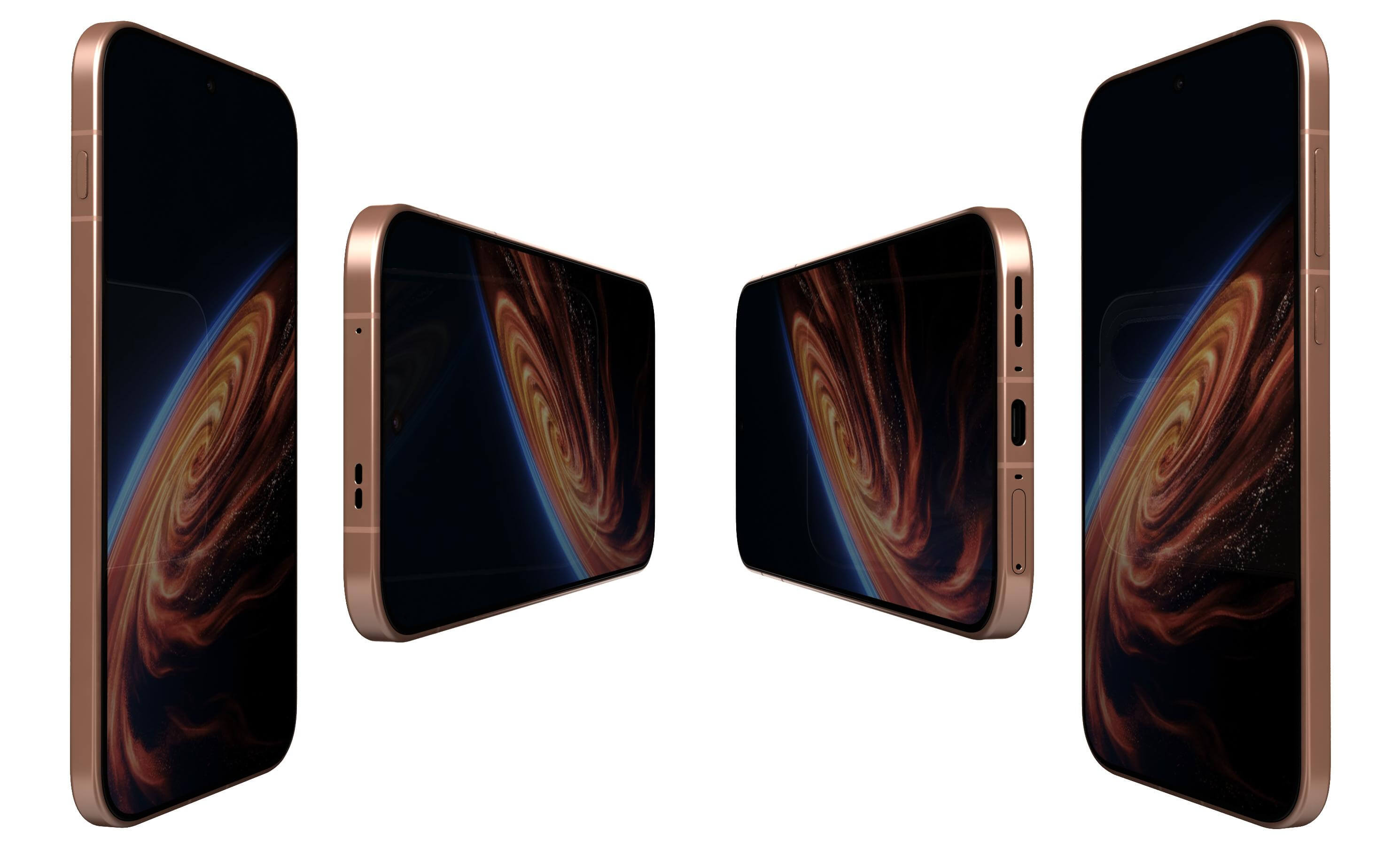 OnePlus 16 Orange 3D Model