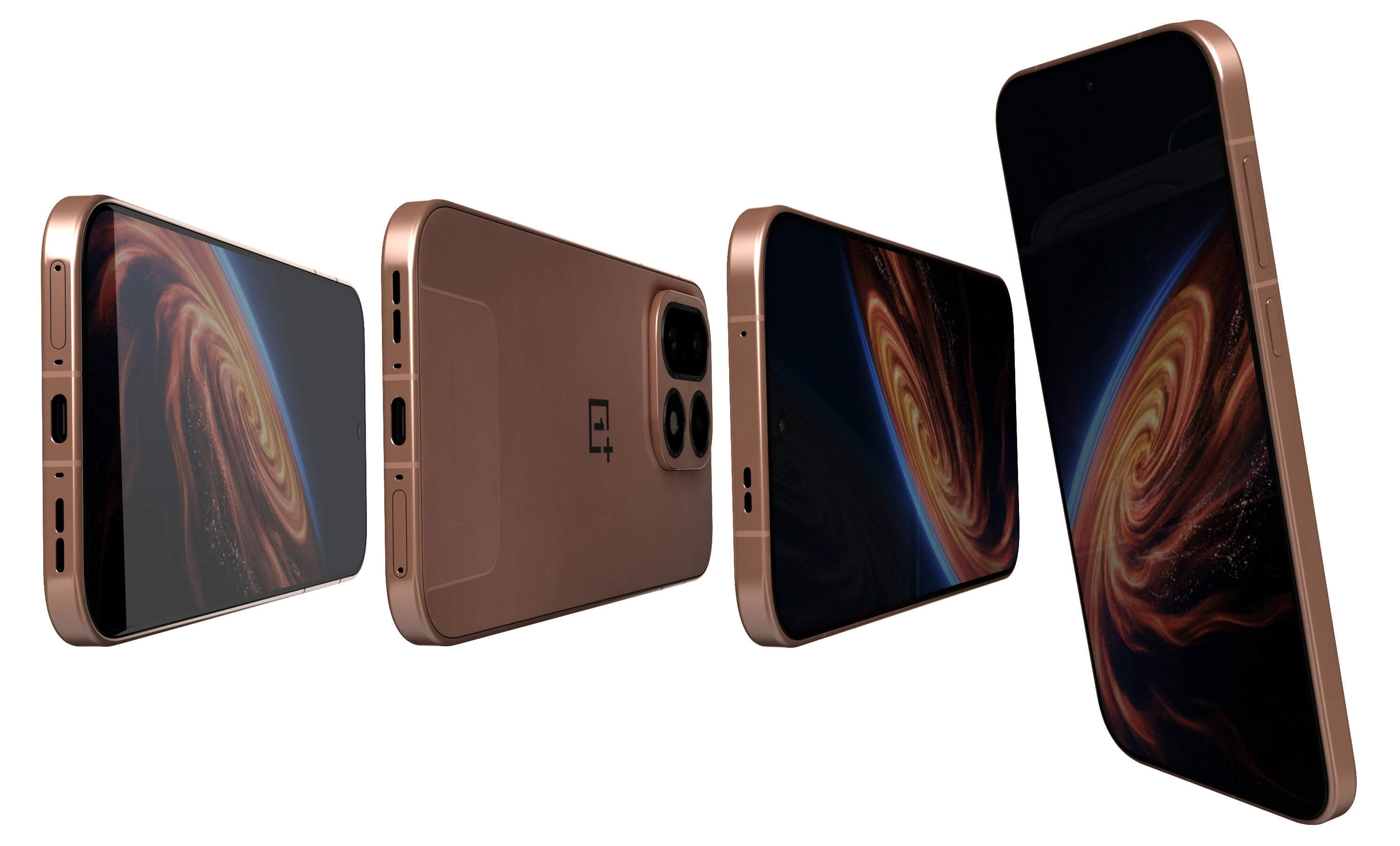 OnePlus 16 Orange 3D Model
