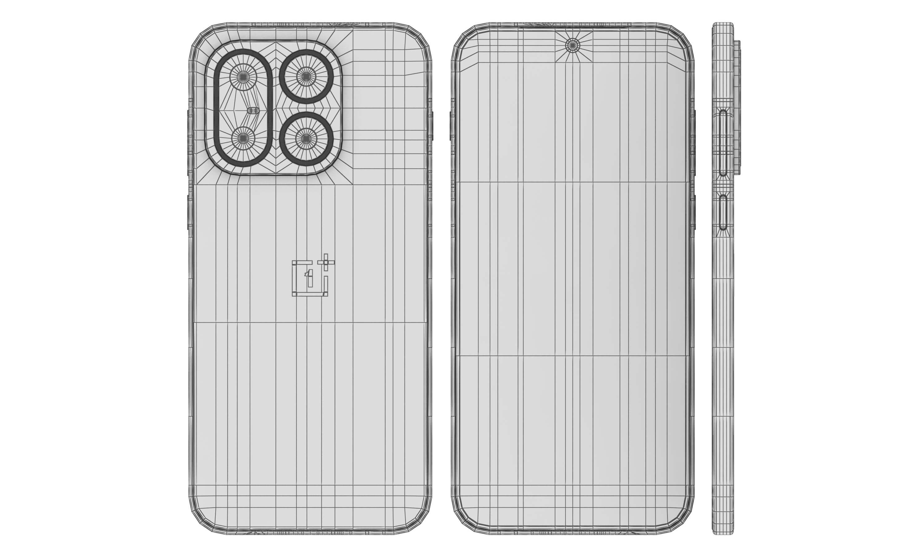 OnePlus 16 Orange 3D Model