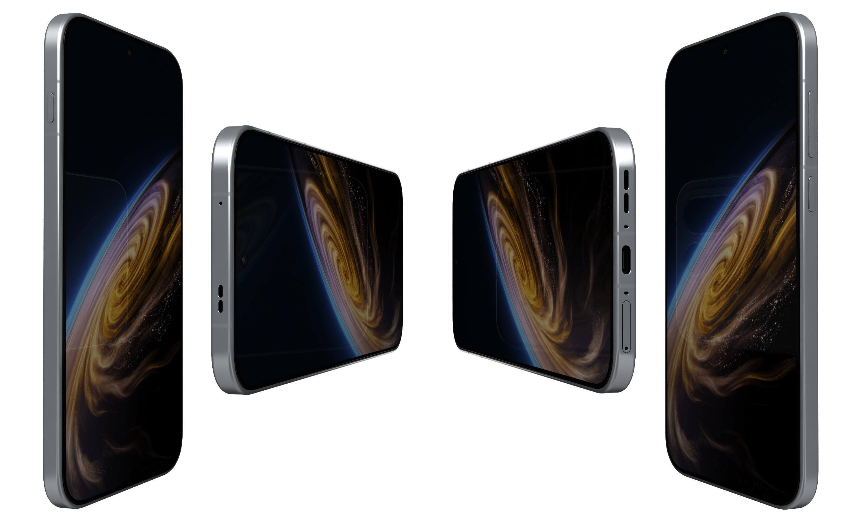 OnePlus 16 Silver 3D Model