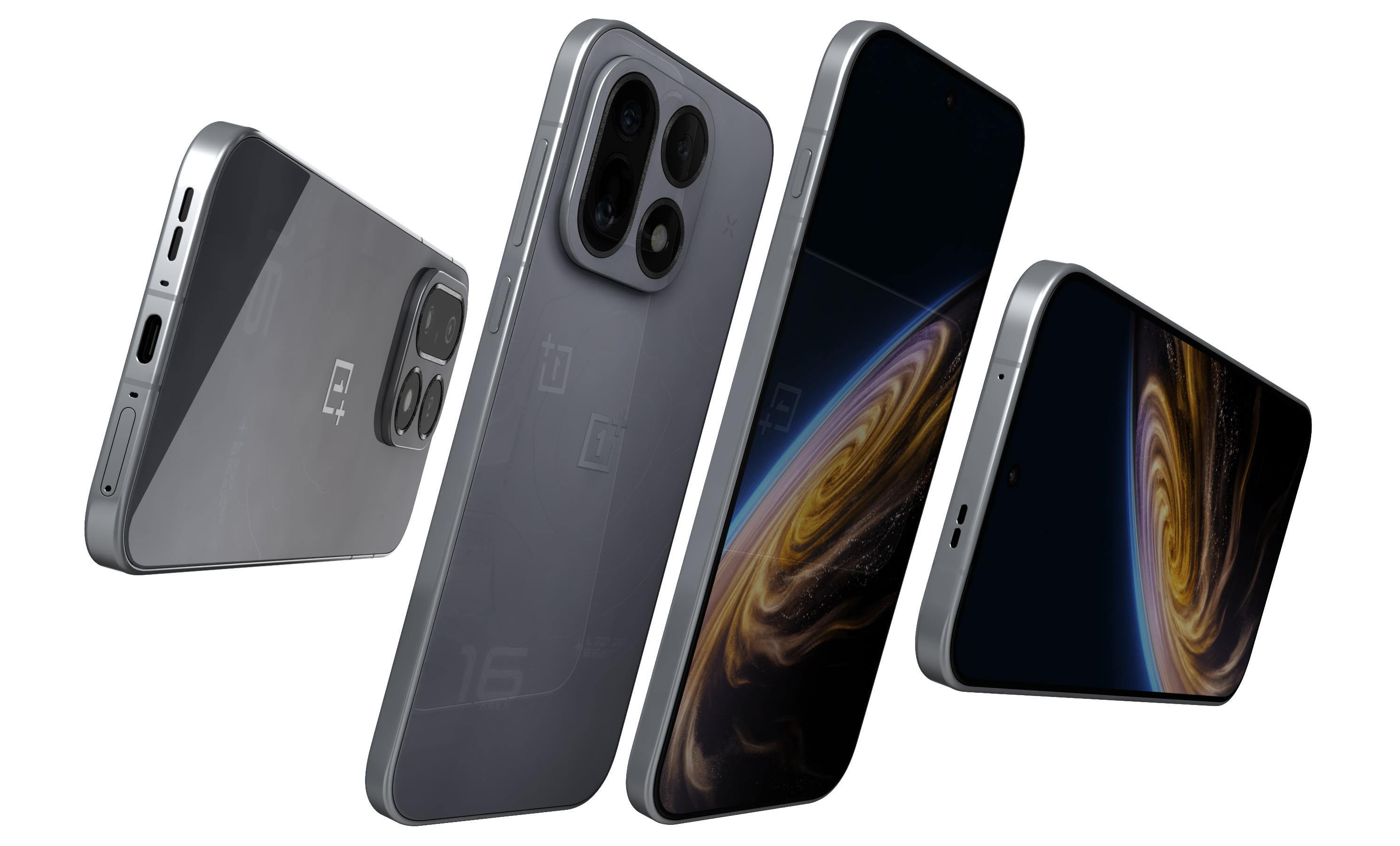OnePlus 16 Silver 3D Model