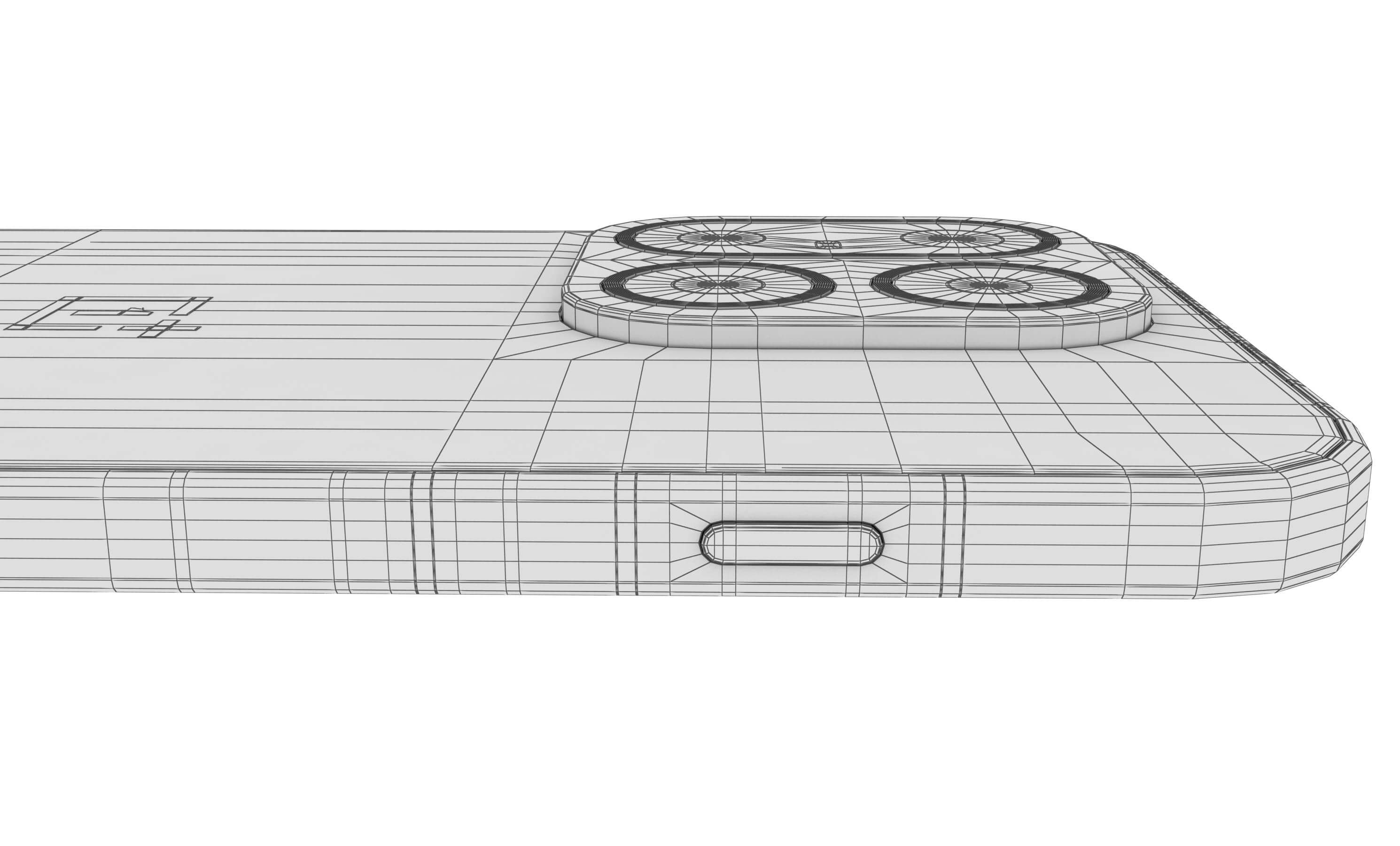 OnePlus 16 Silver 3D Model