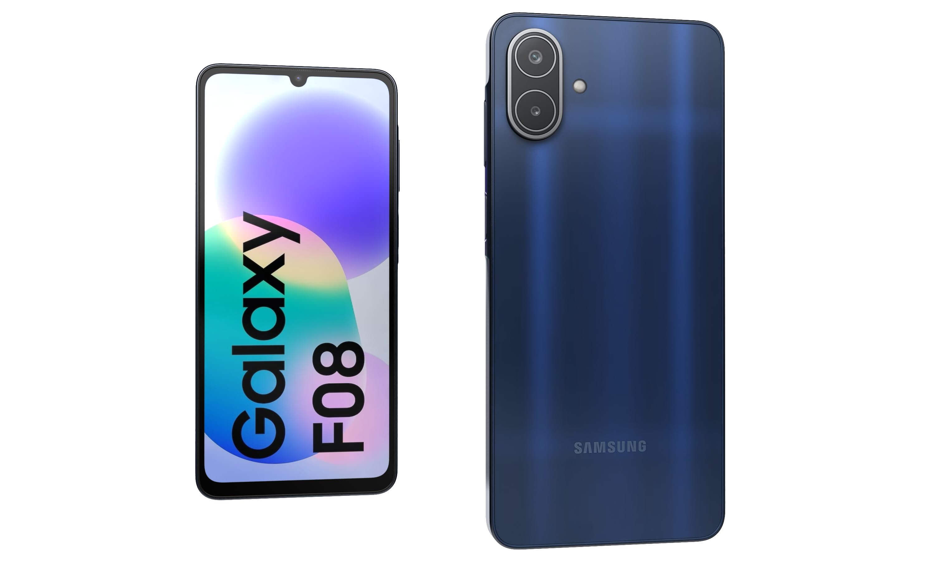 Samsung Galaxy F08 LTE Dark Blue 3D Model