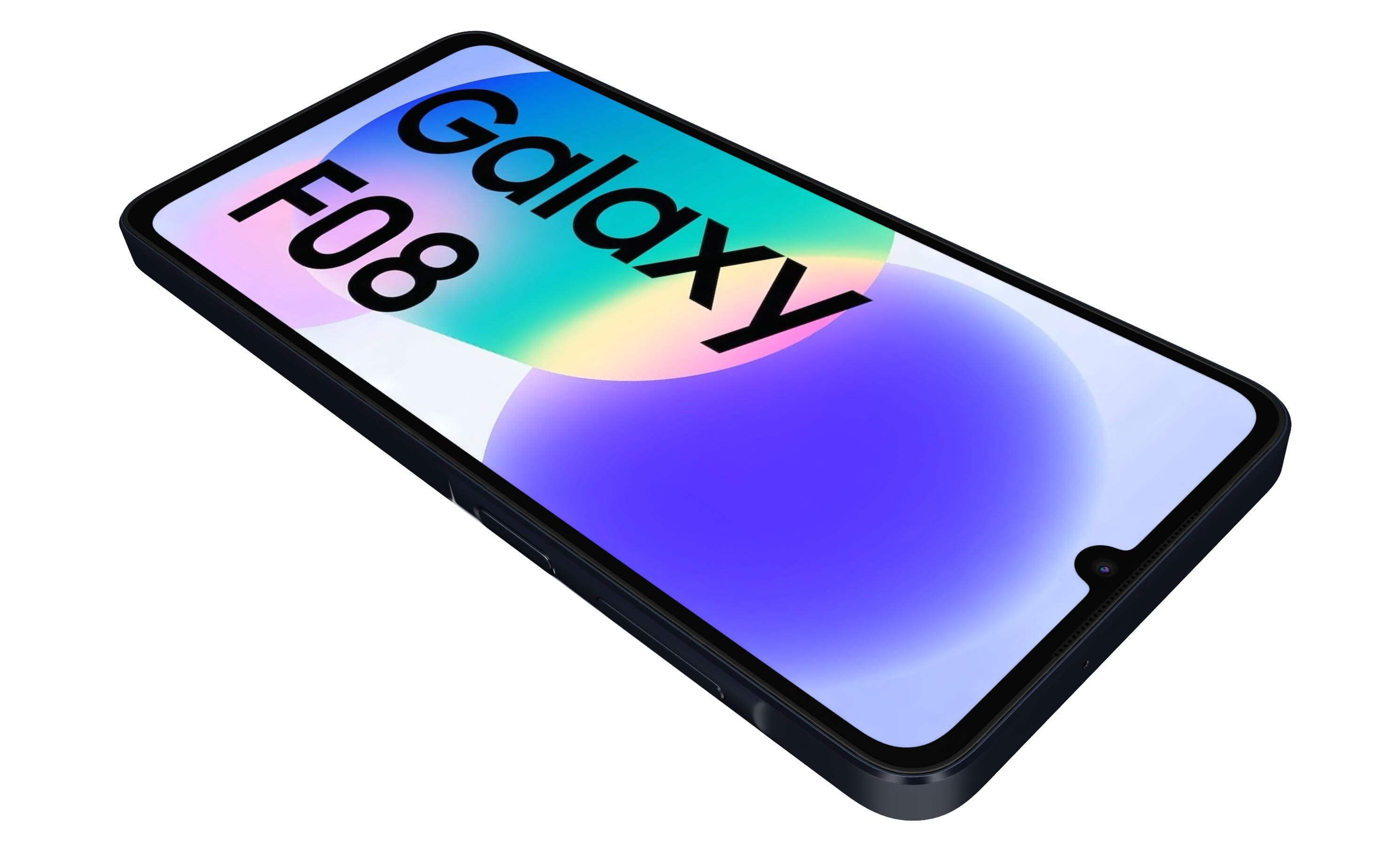Samsung Galaxy F08 LTE Dark Blue 3D Model