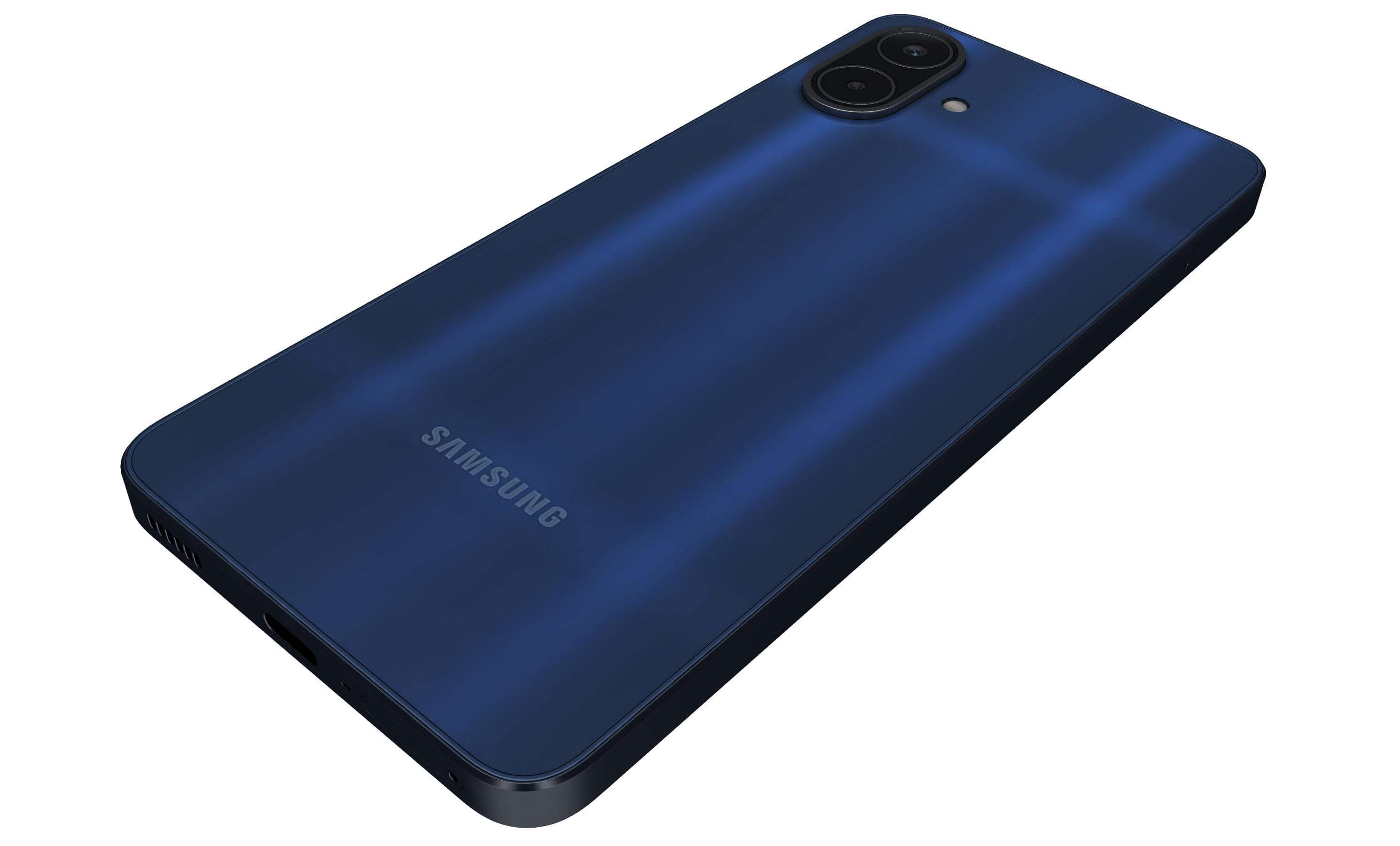 Samsung Galaxy F08 LTE Dark Blue 3D Model