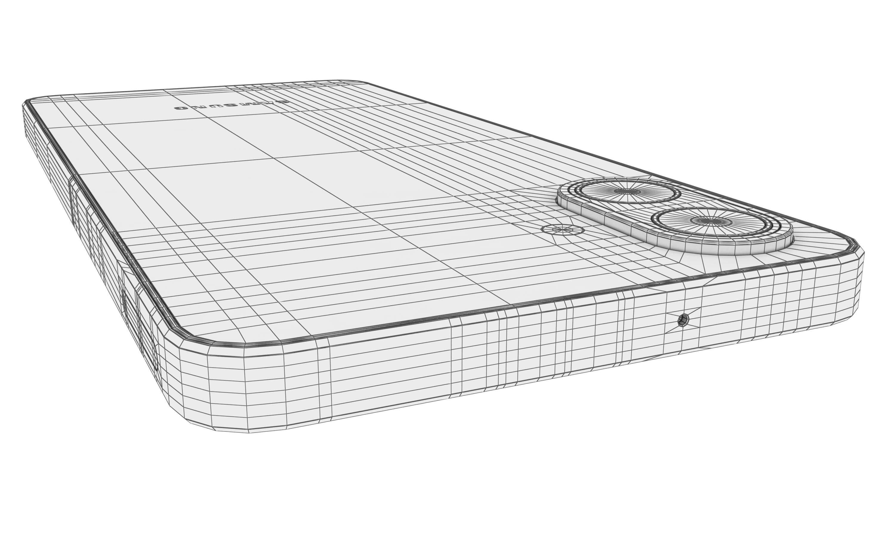 Samsung Galaxy F08 LTE Dark Blue 3D Model