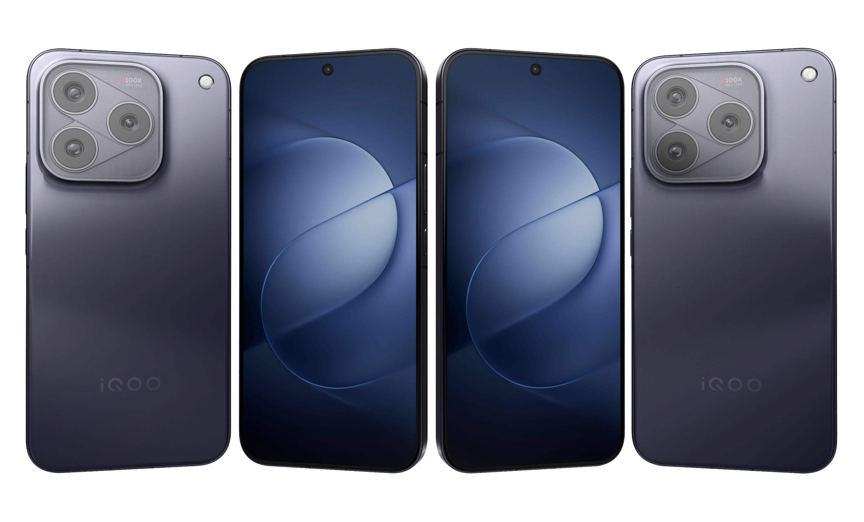 Vivo iQOO 16 Dark Blue 3D Model