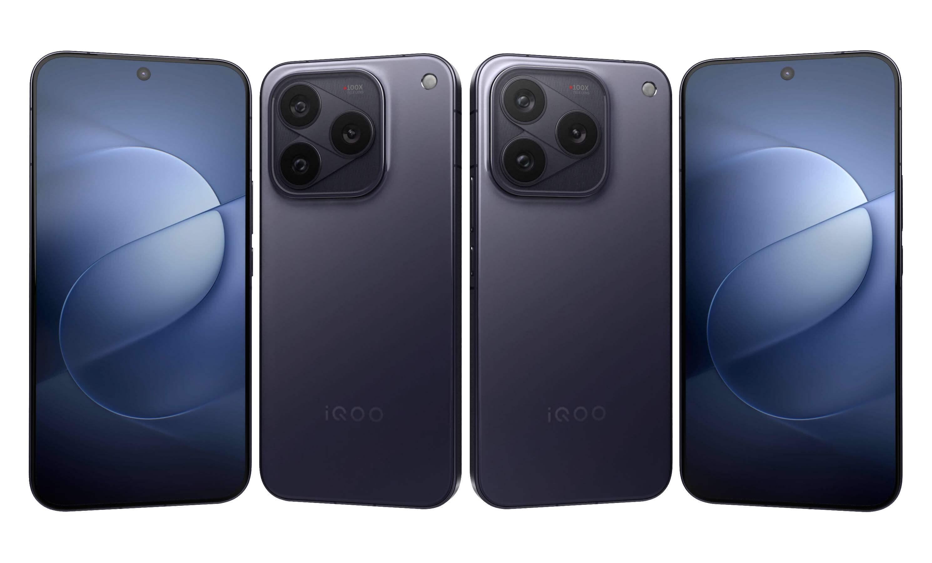 Vivo iQOO 16 Dark Blue 3D Model