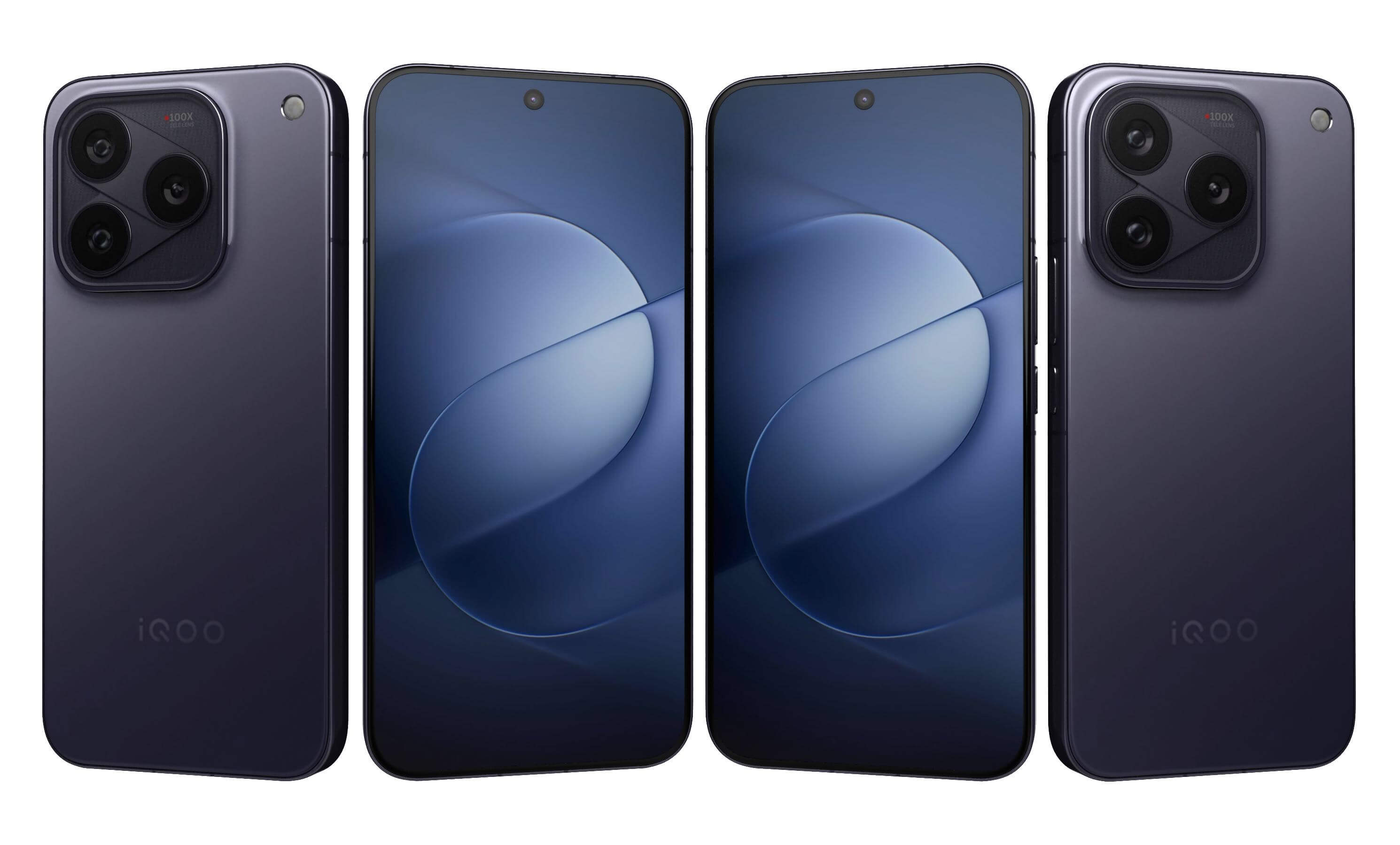 Vivo iQOO 16 Dark Blue 3D Model