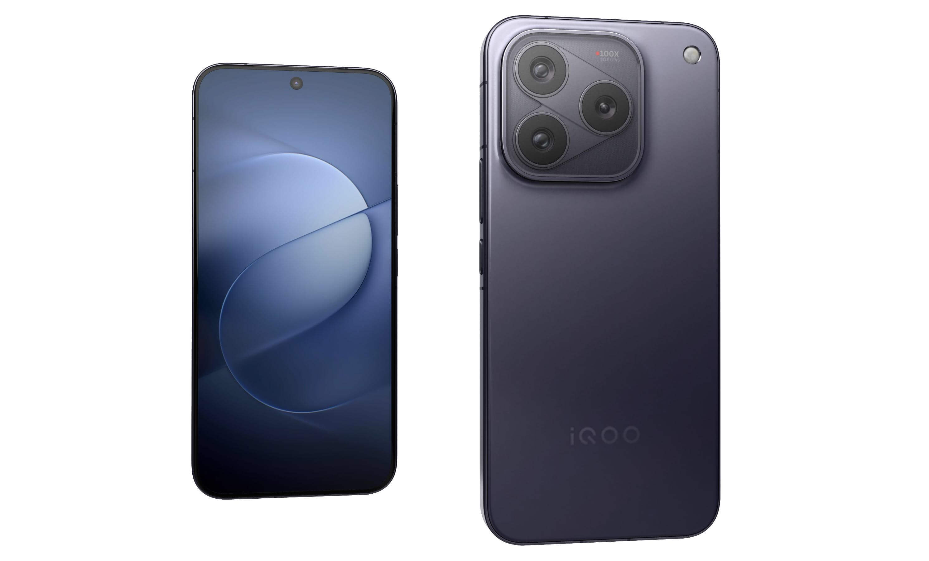 Vivo iQOO 16 Dark Blue 3D Model