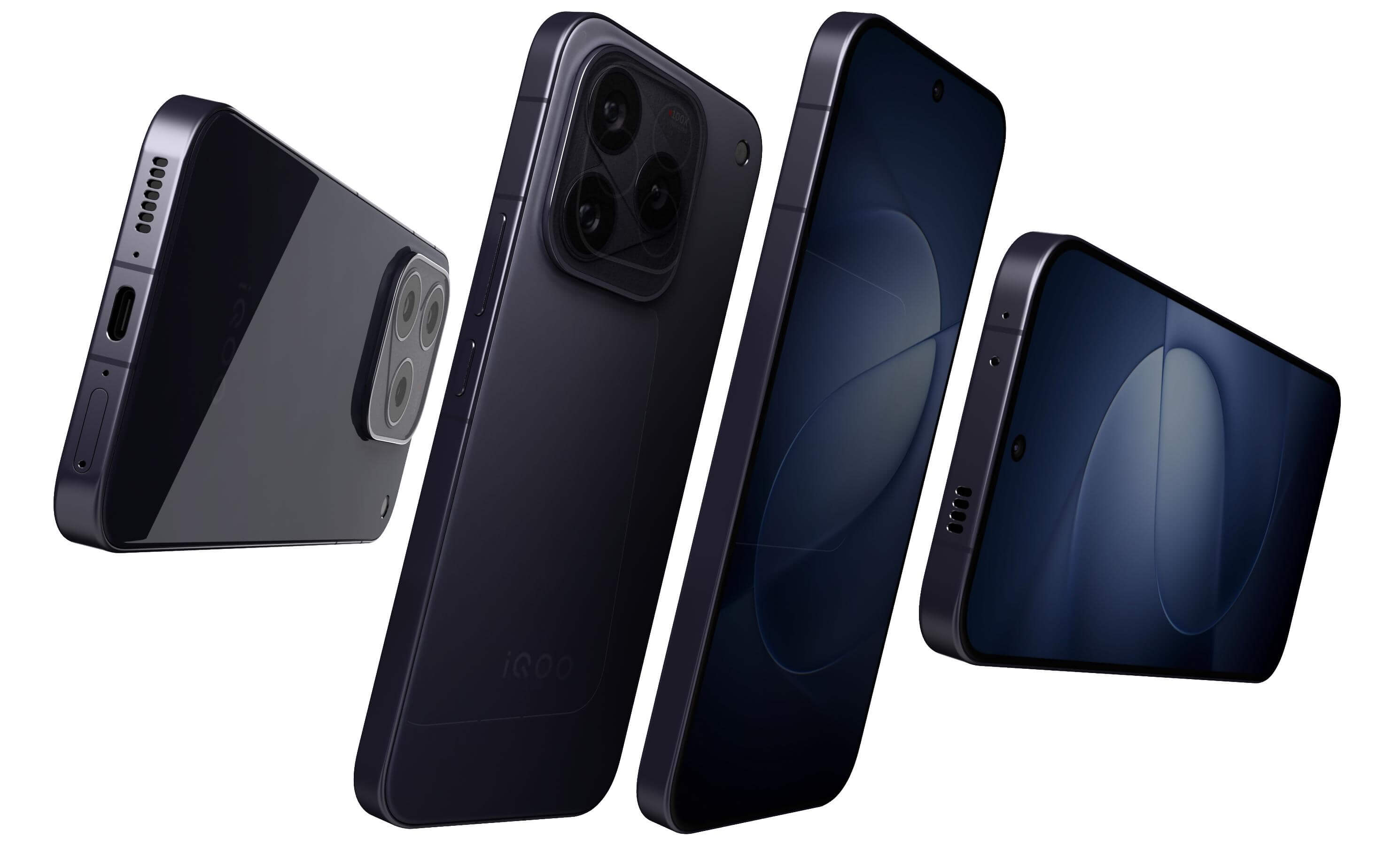Vivo iQOO 16 Dark Blue 3D Model