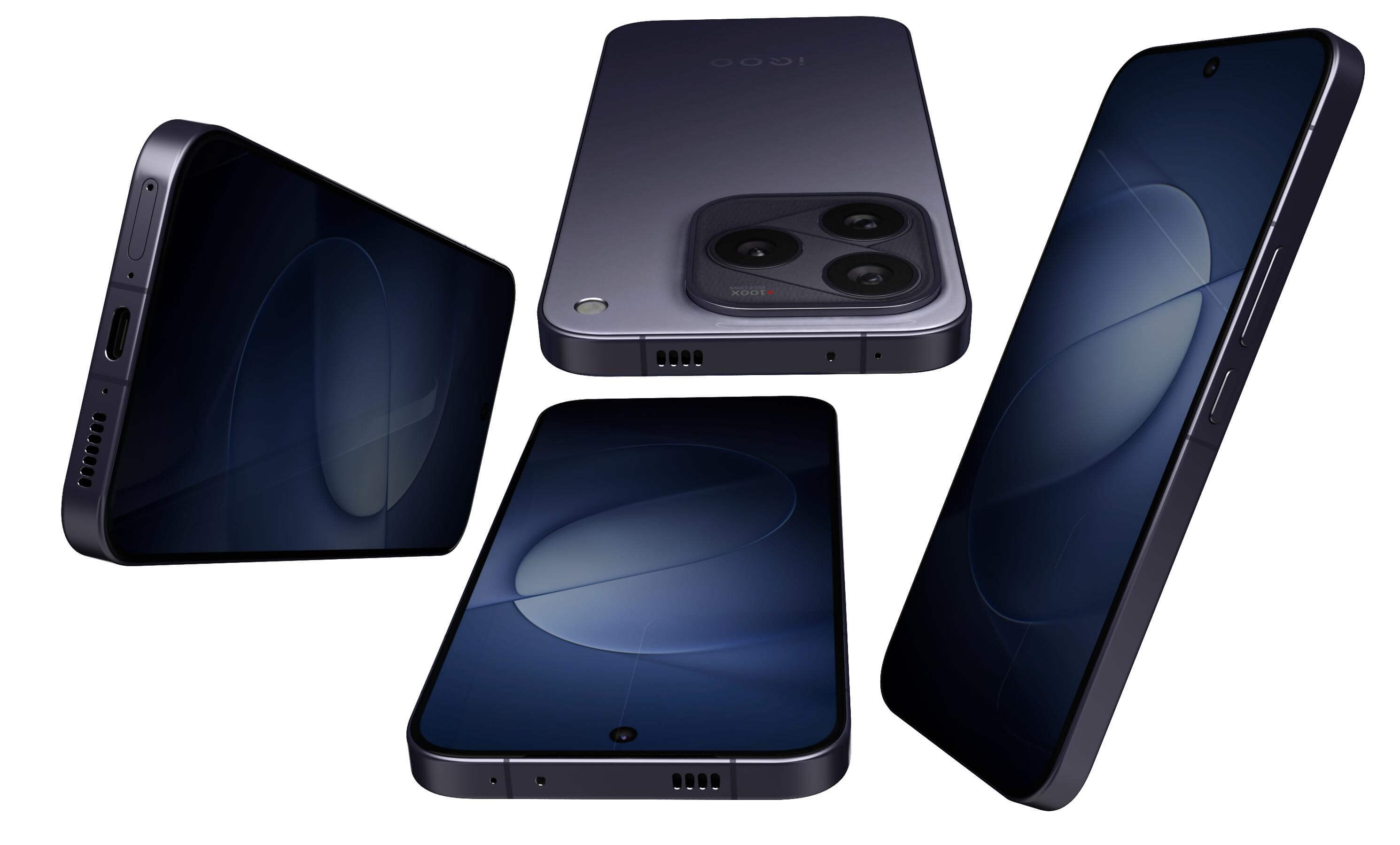Vivo iQOO 16 Dark Blue 3D Model
