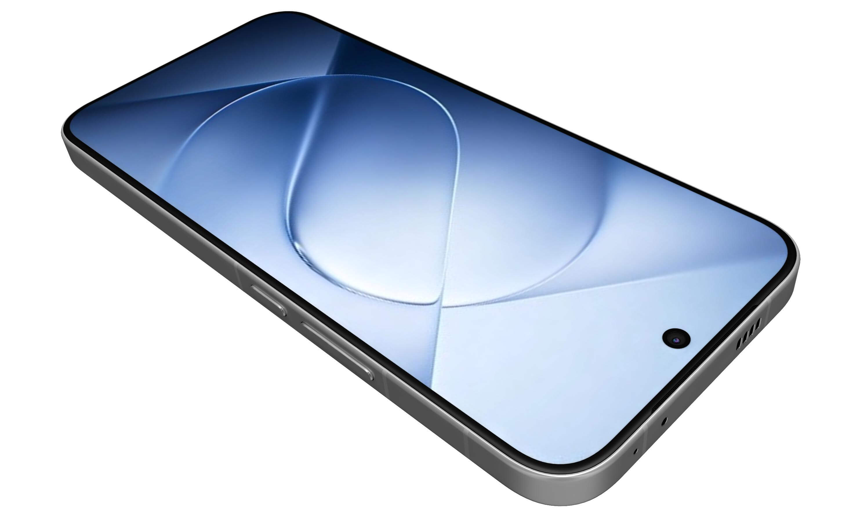Vivo iQOO 16 Silver 3D Model