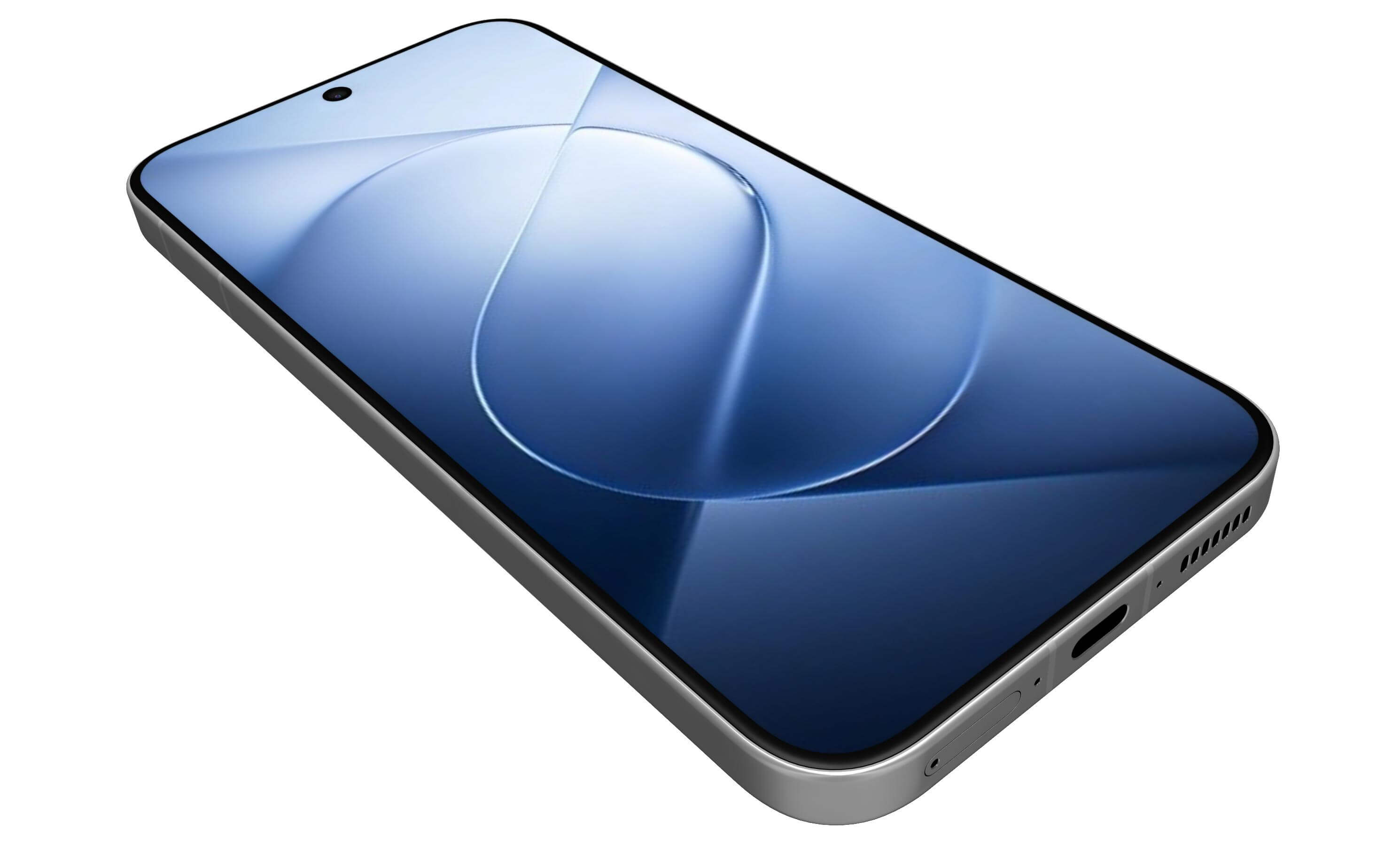 Vivo iQOO 16 Silver 3D Model