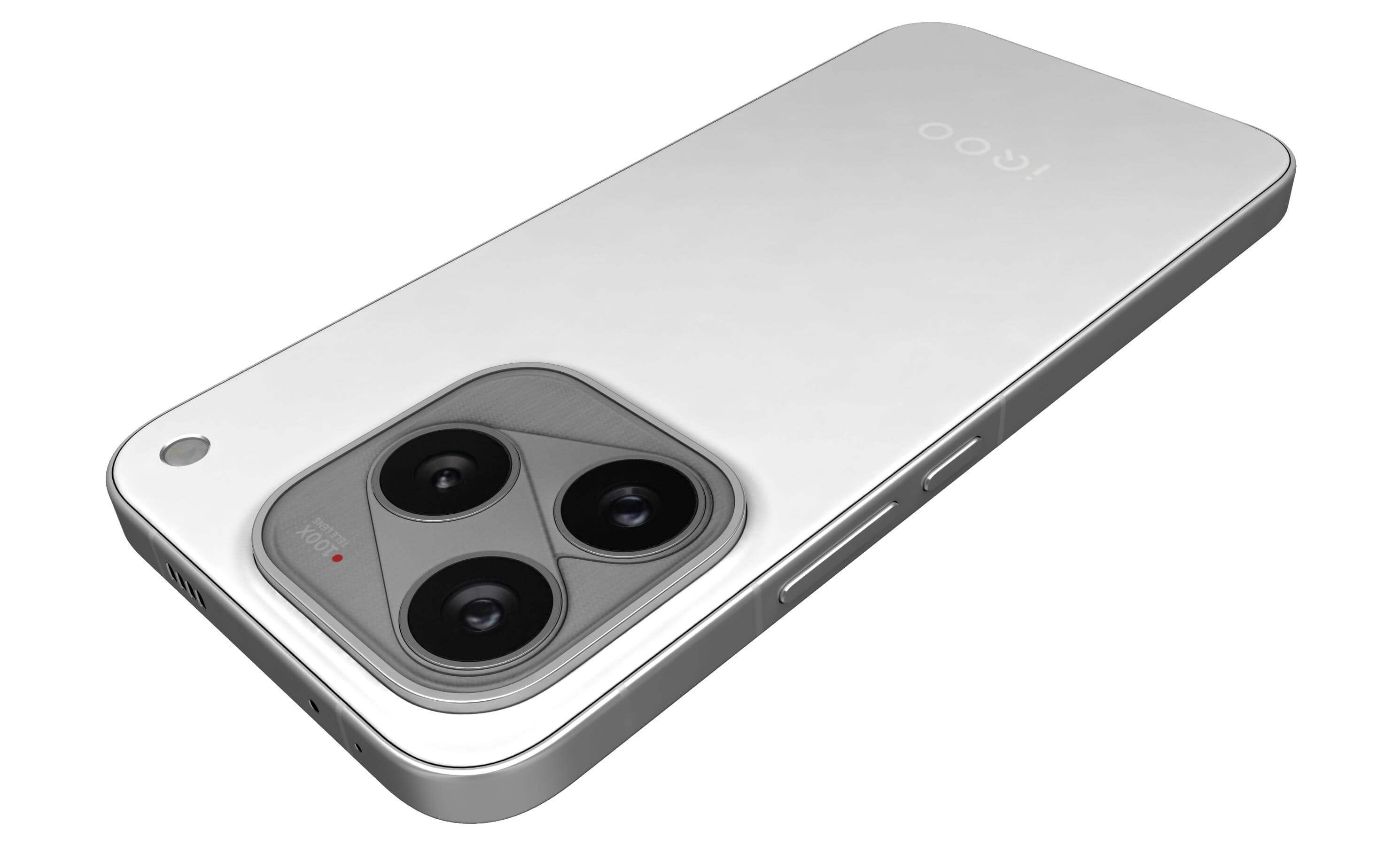Vivo iQOO 16 Silver 3D Model