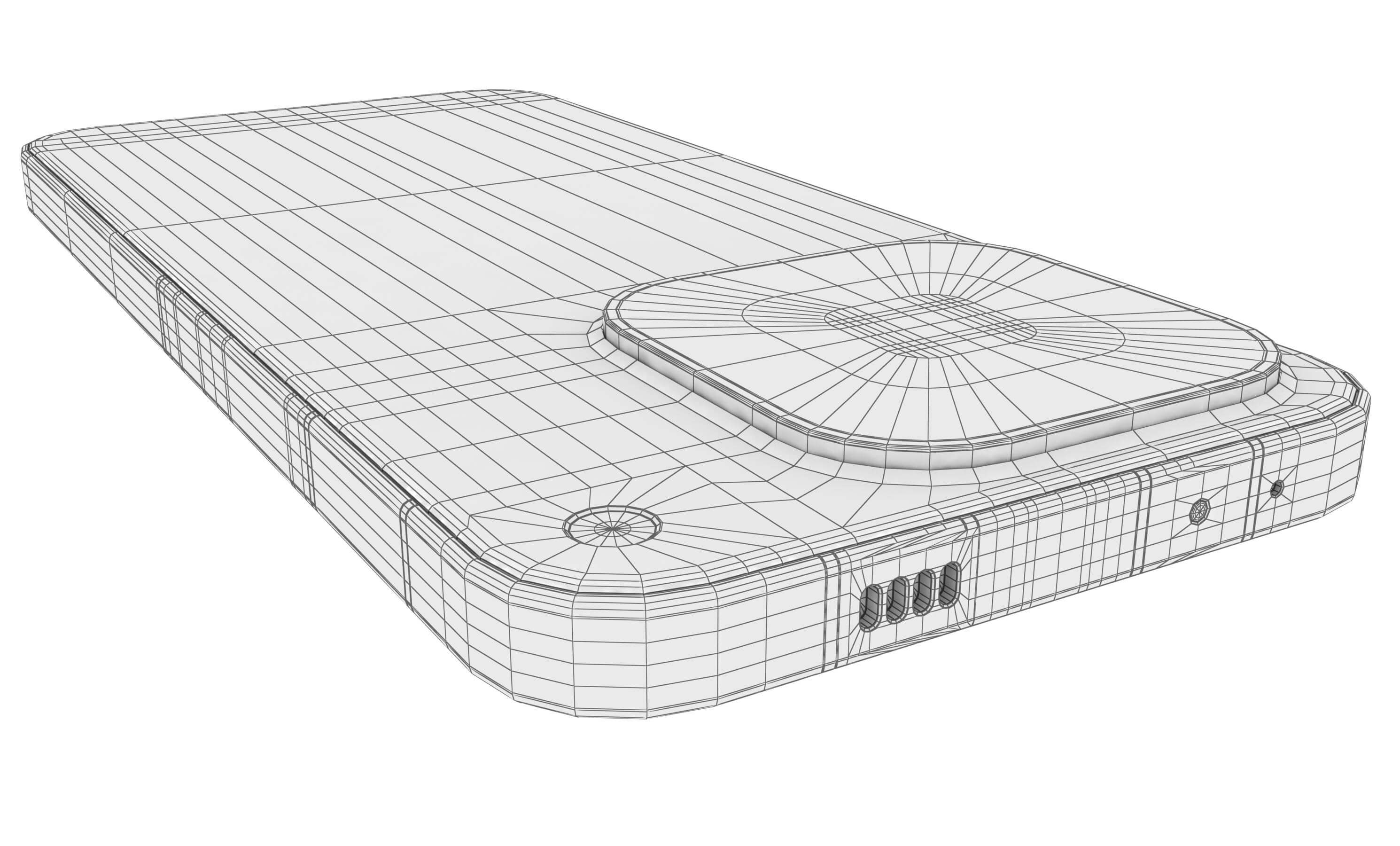 Vivo iQOO 16 Silver 3D Model