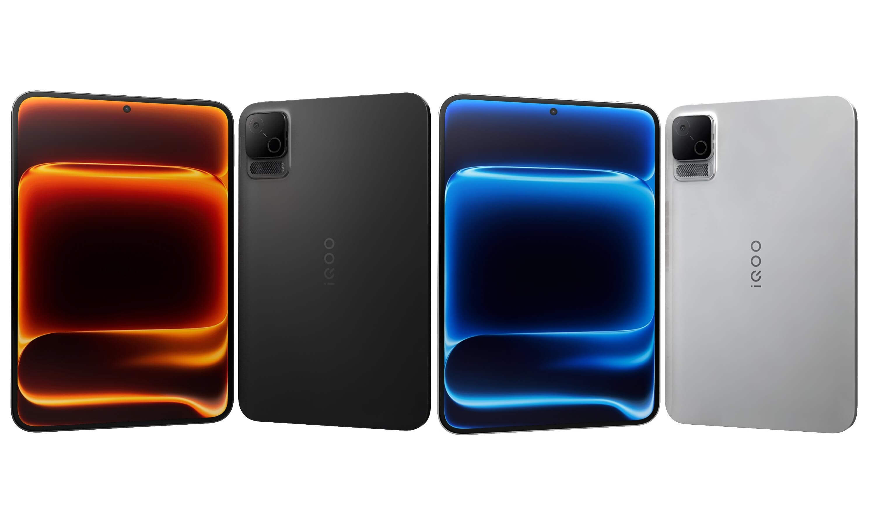 Vivo iQOO Pad Ultra Black and White 3D Model