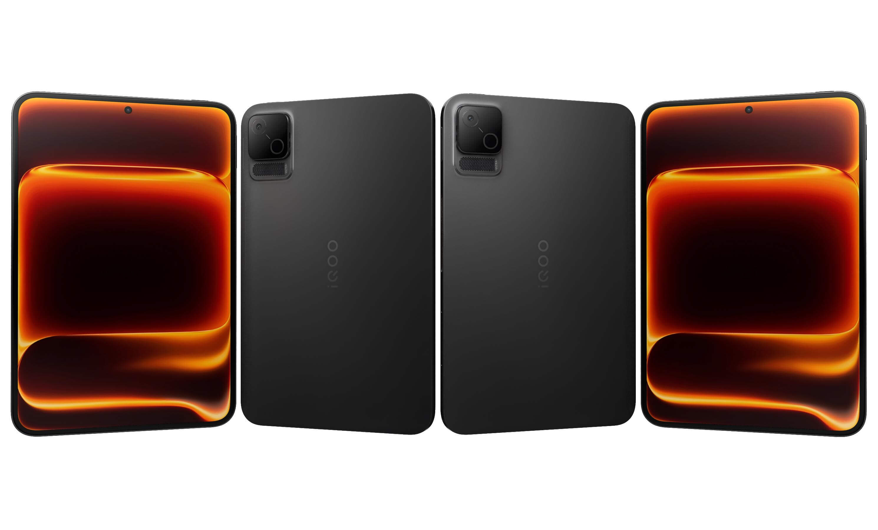 Vivo iQOO Pad Ultra Black and White 3D Model