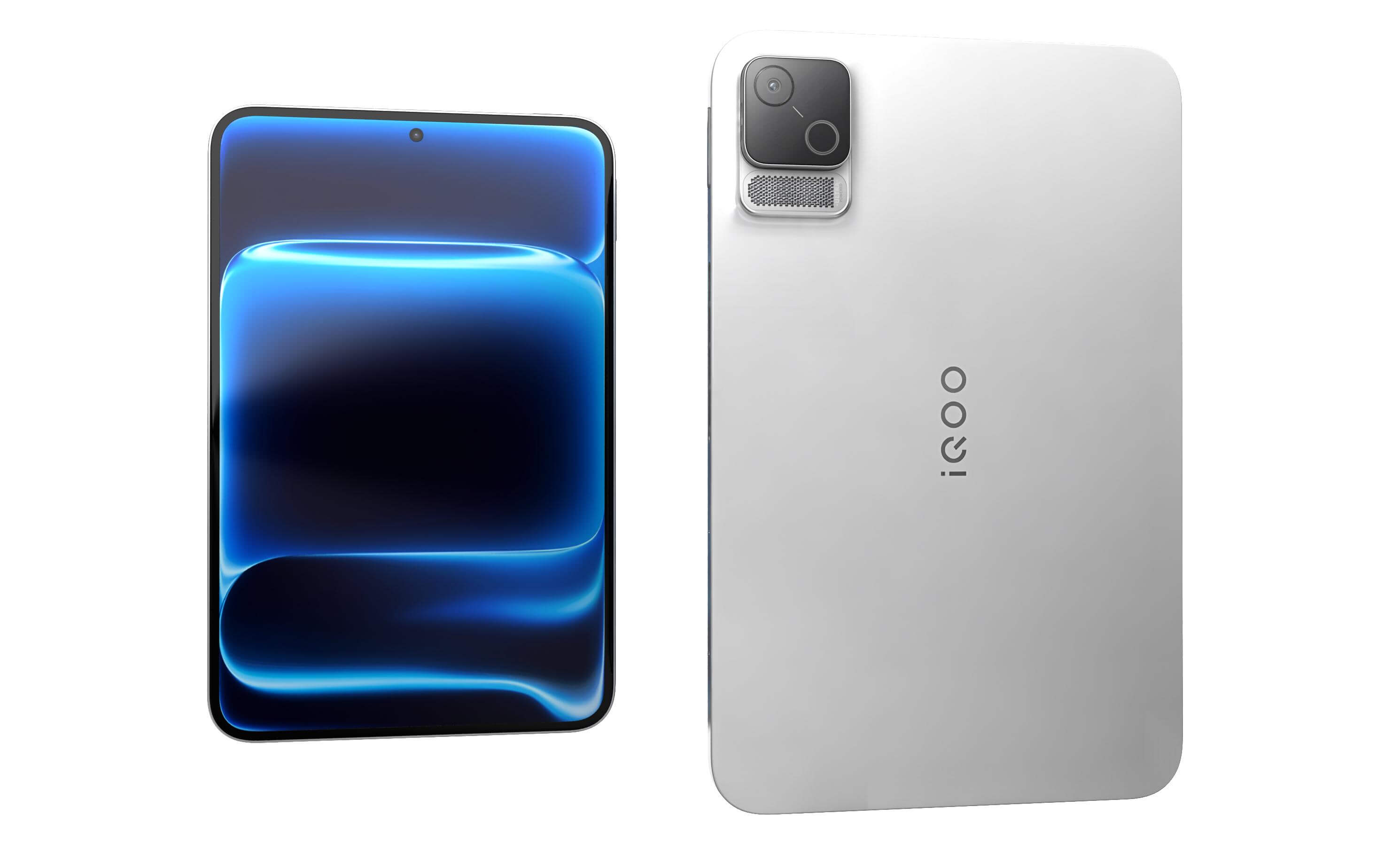 Vivo iQOO Pad Ultra Black and White 3D Model