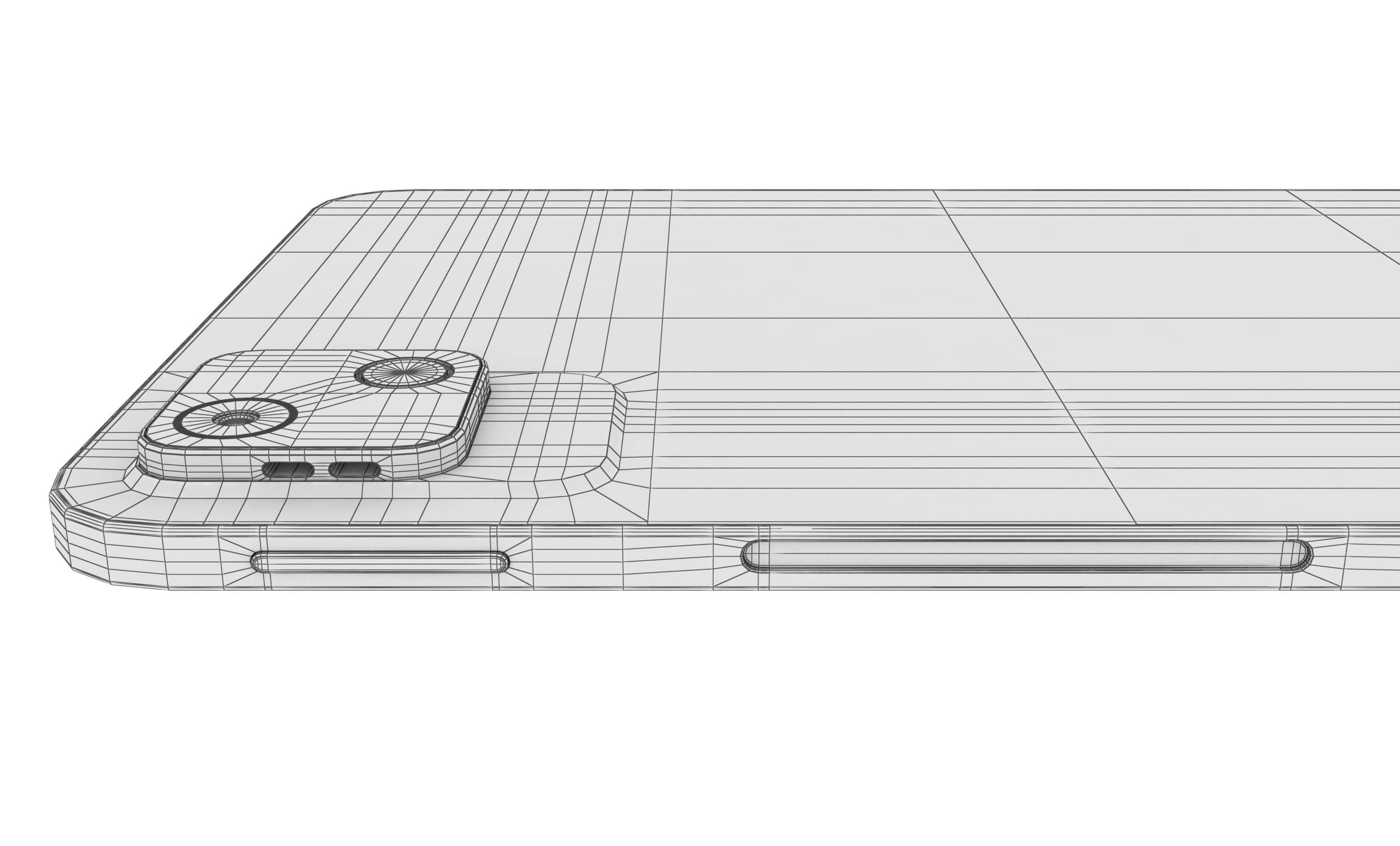 Vivo iQOO Pad Ultra Black and White 3D Model