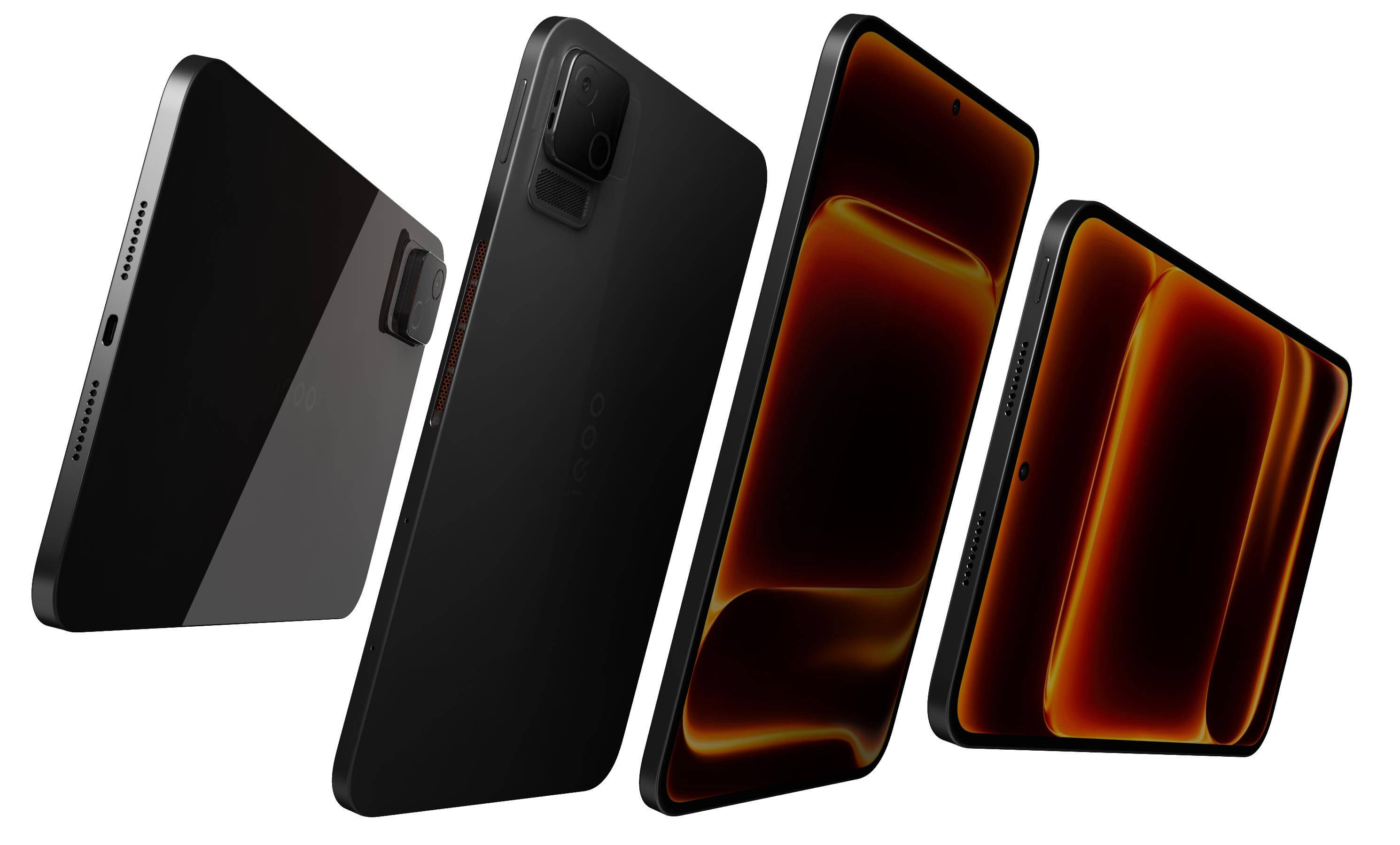 Vivo iQOO Pad Ultra Black 3D Model