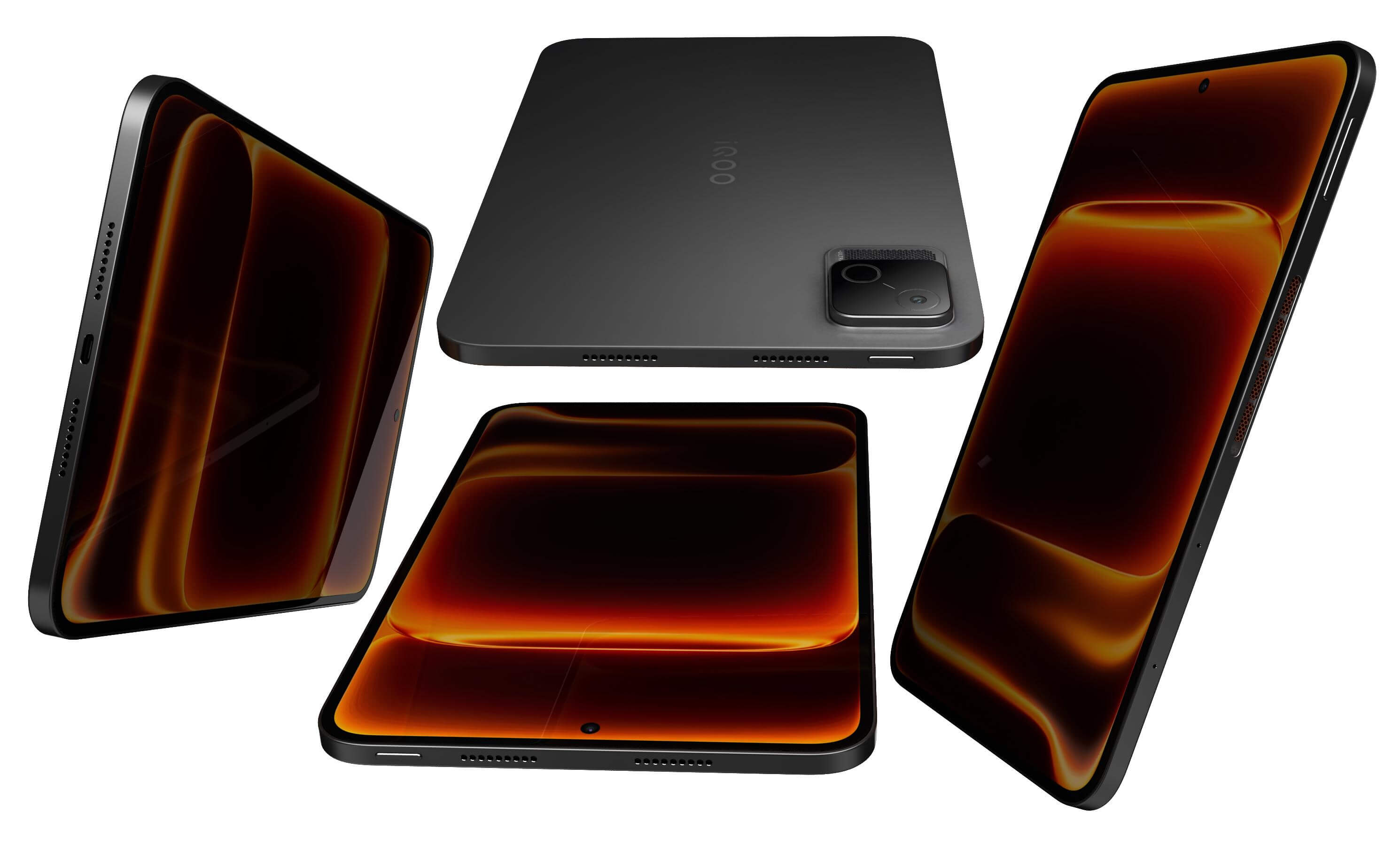 Vivo iQOO Pad Ultra Black 3D Model