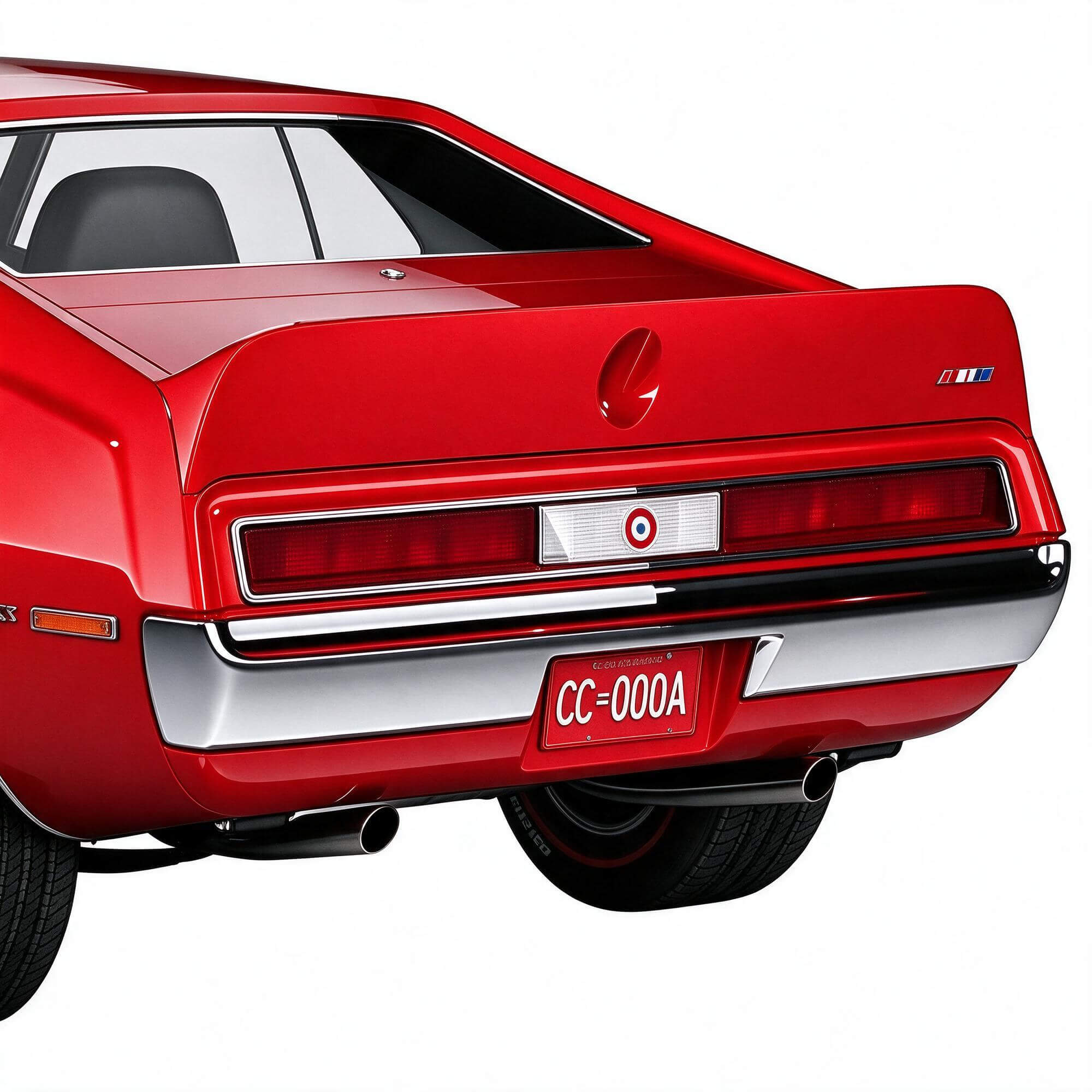 AMC Javelin Classic American Muscle Car 3D Model 3D Model