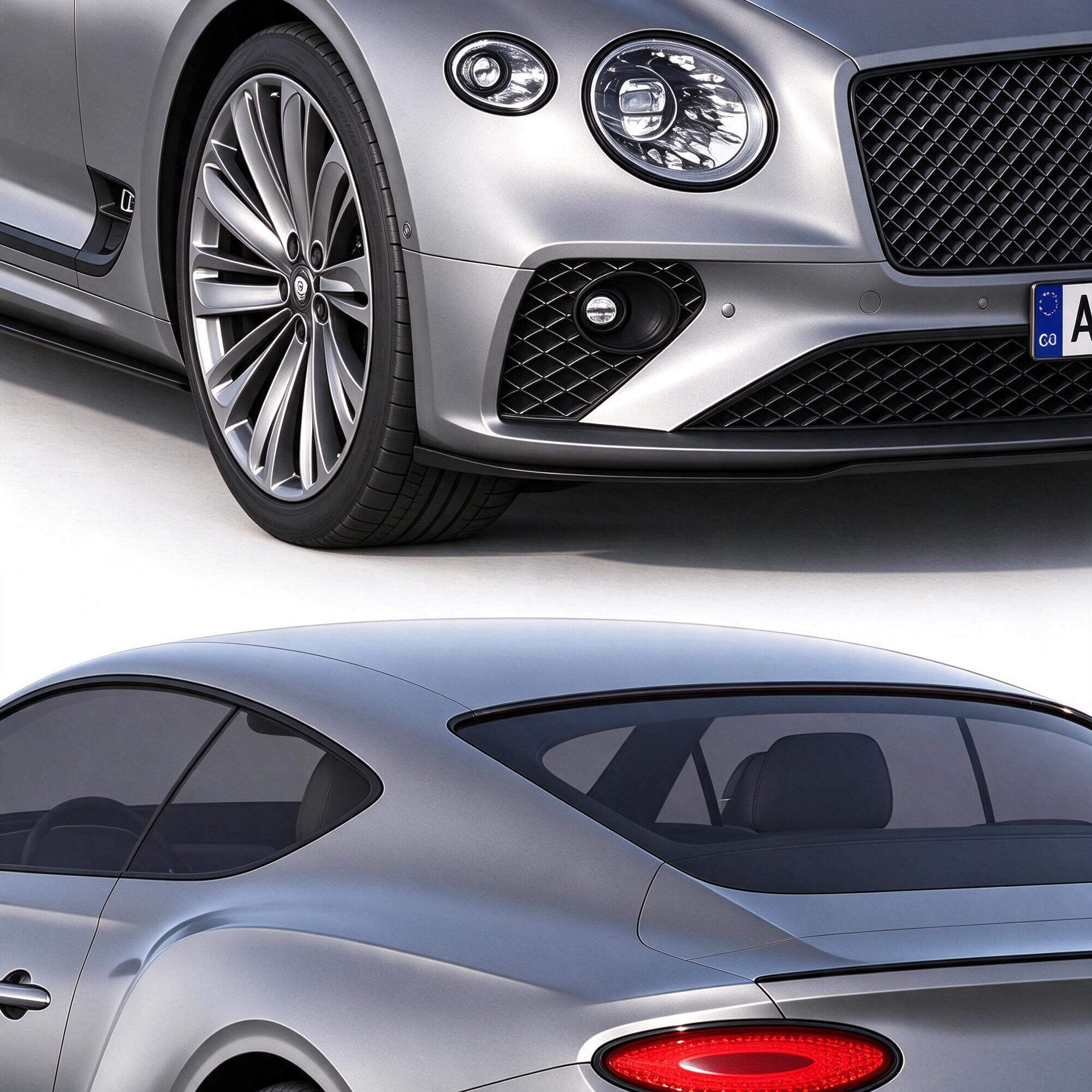 Bentley Continental GT Luxury Sport Coupe 3D model 3D Model