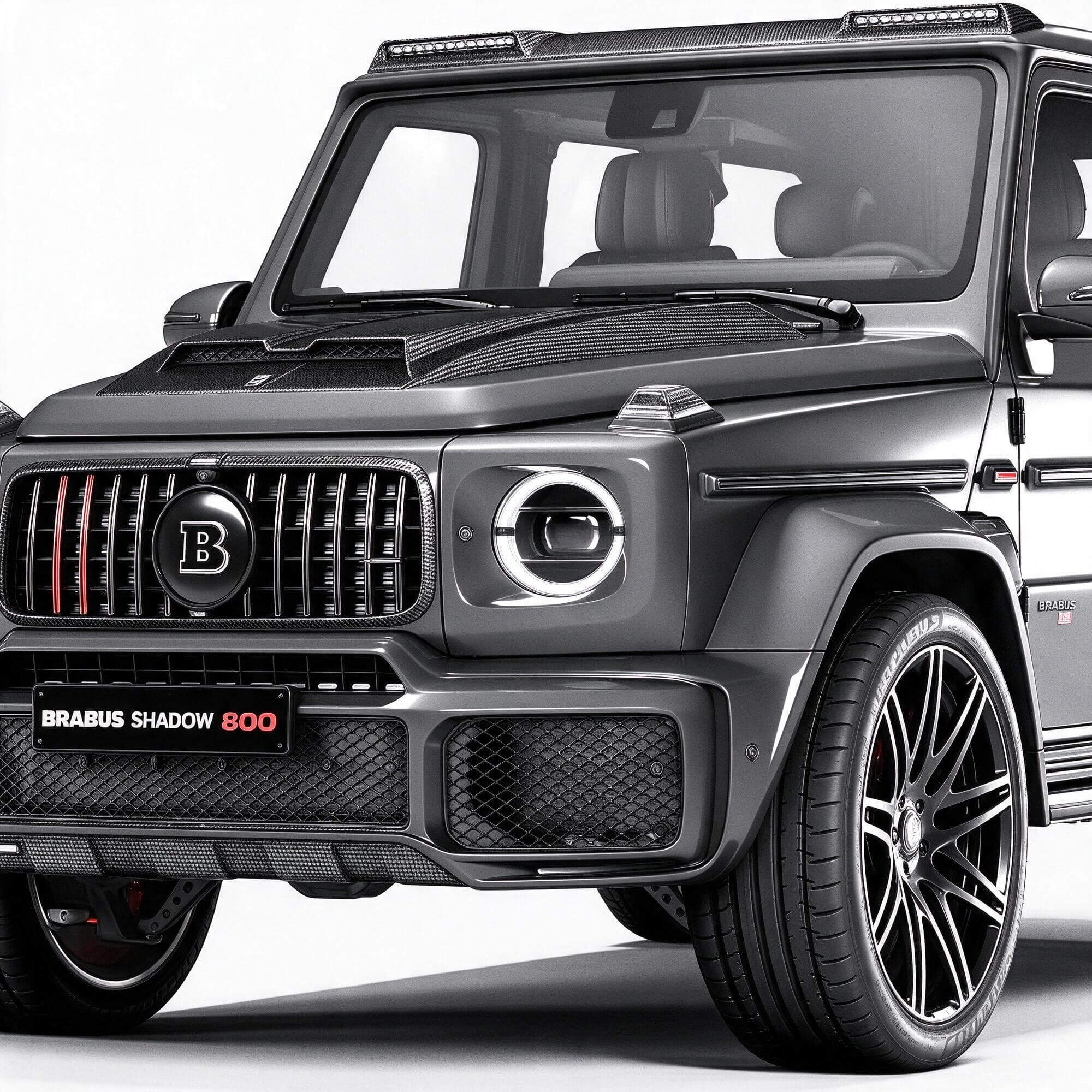 Brabus Shadow 800 Luxury Offroad SUV 3D Model 3D Model