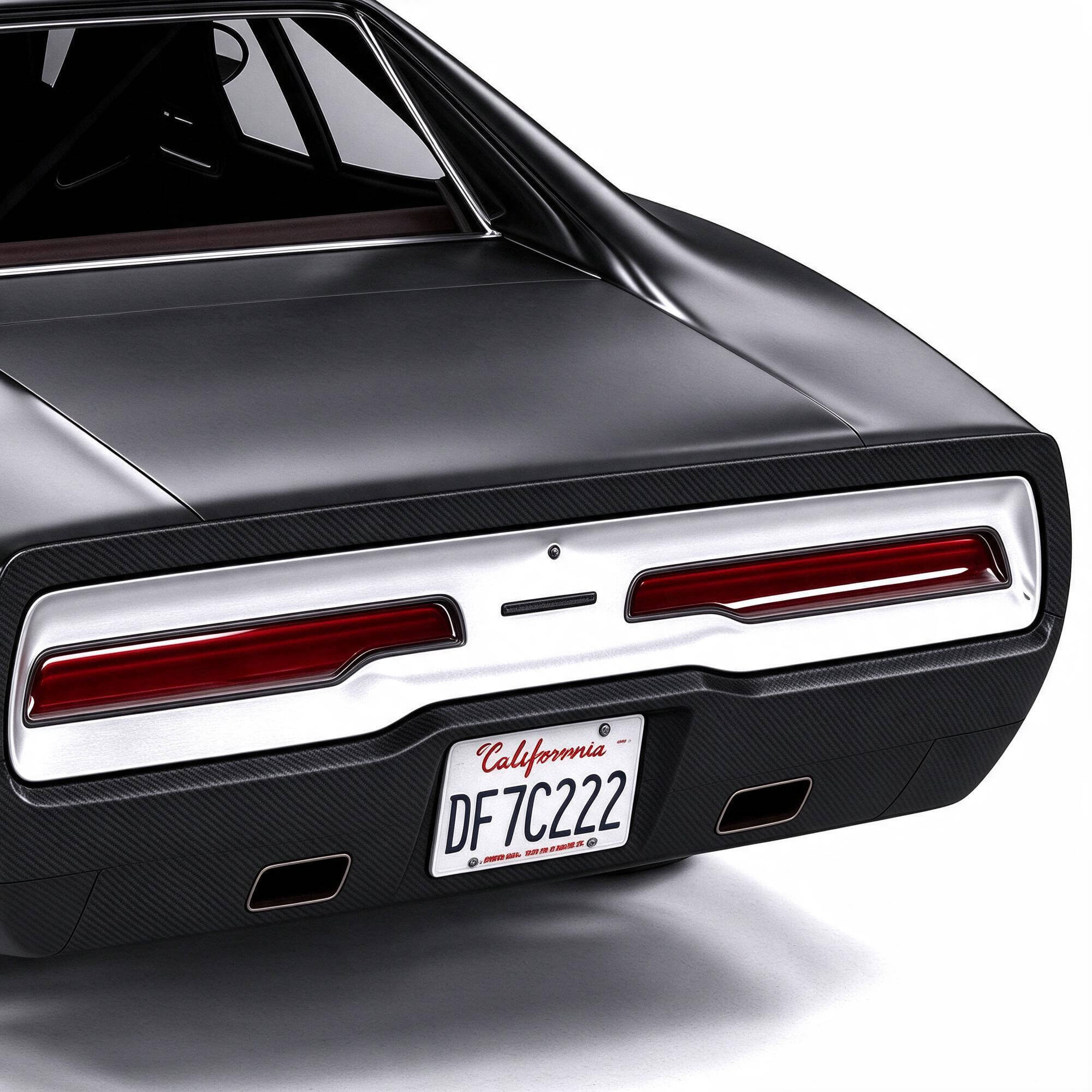 Dodge Classic Muscle Coupe 3D Model 3D Model