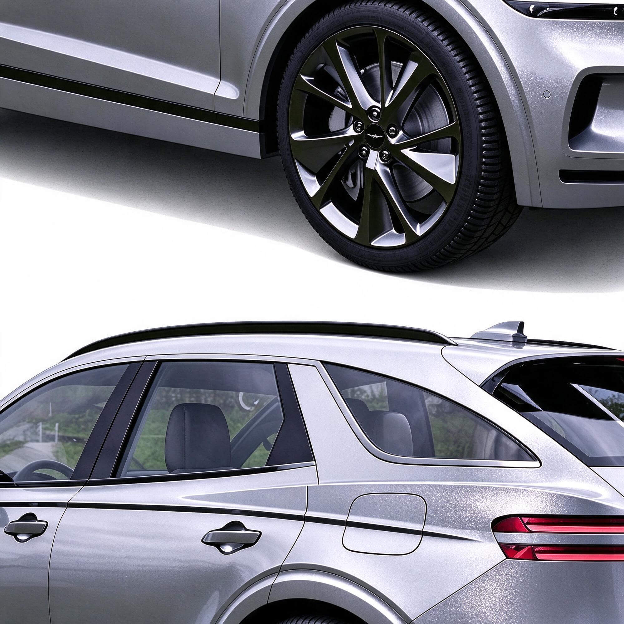 Genesis GV70 Luxury SUV 3D Model 3D Model