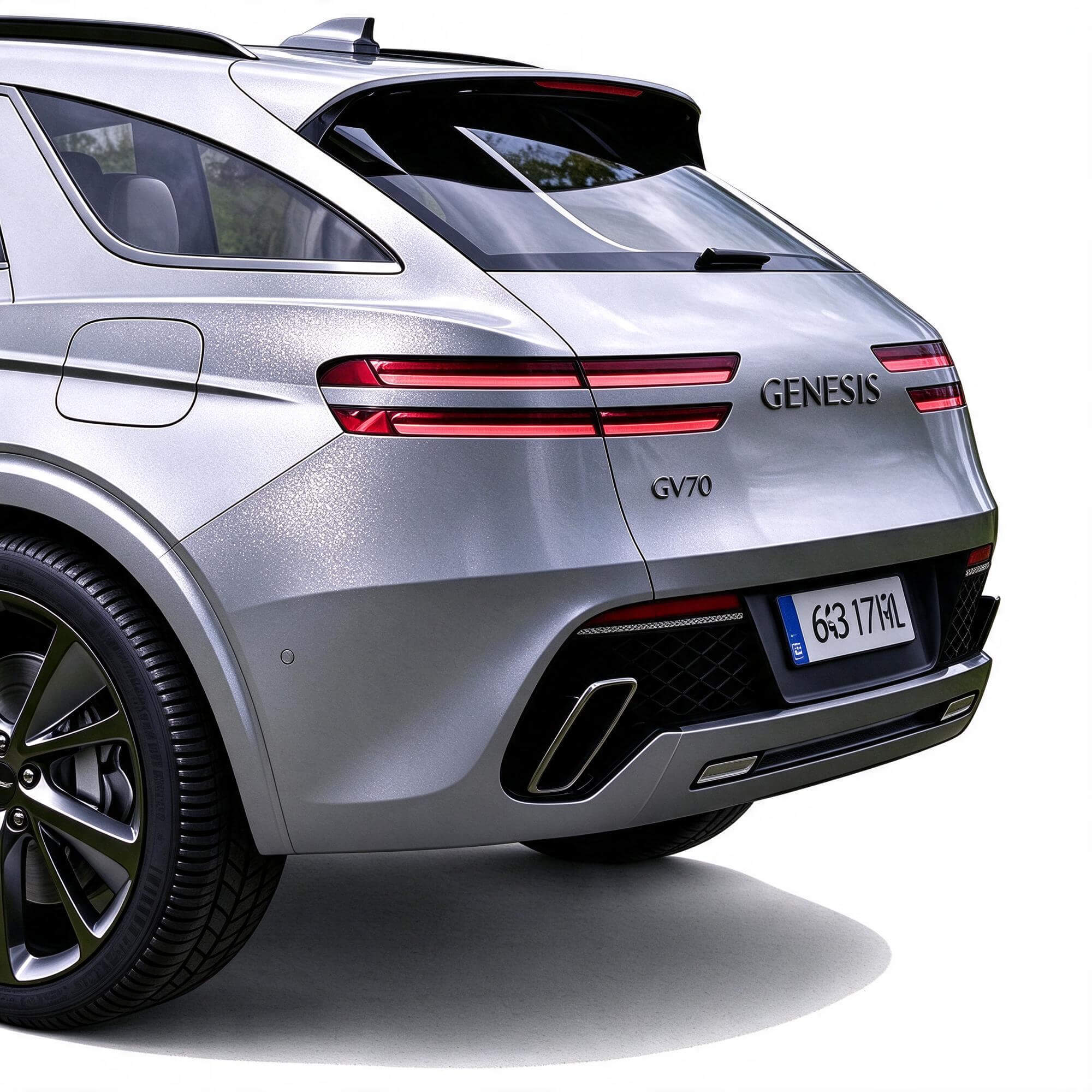 Genesis GV70 Luxury SUV 3D Model 3D Model