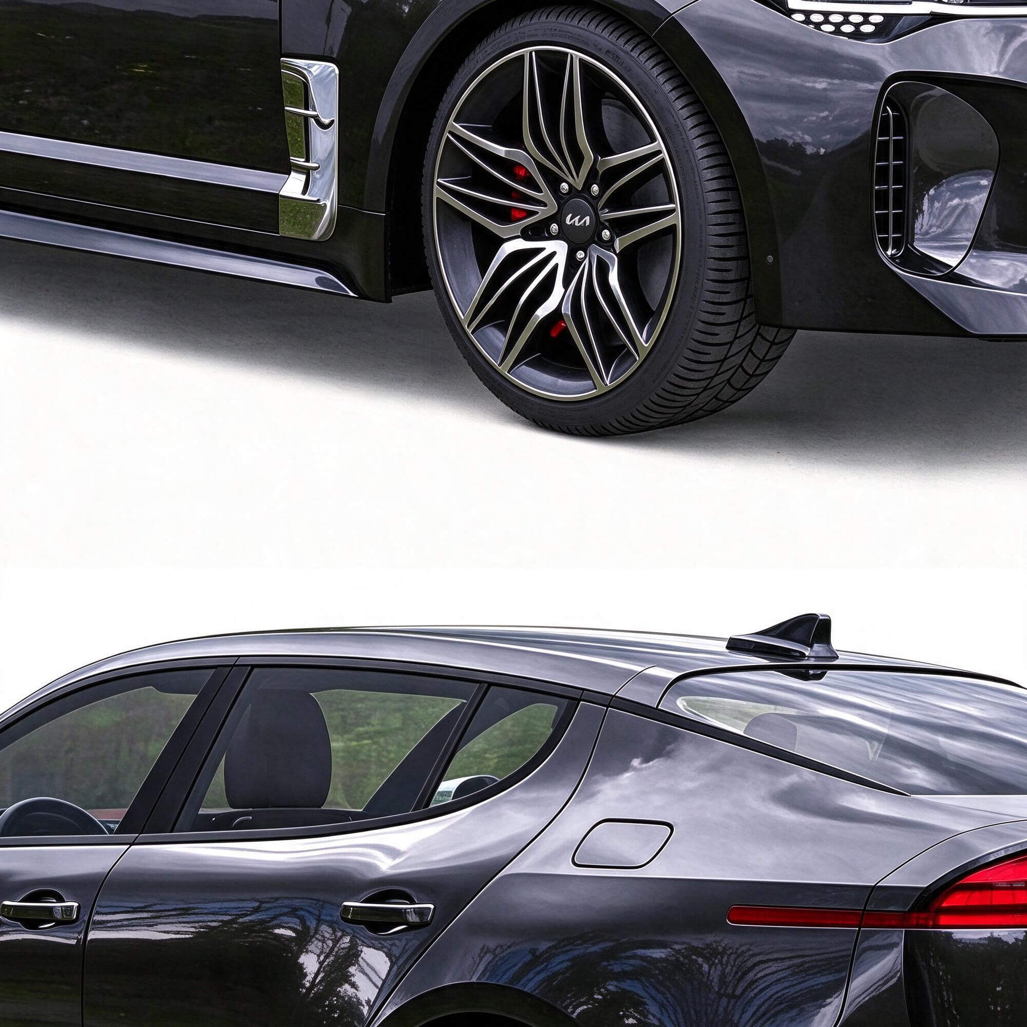 Kia Stinger Sport Sedan 3D Model 3D Model