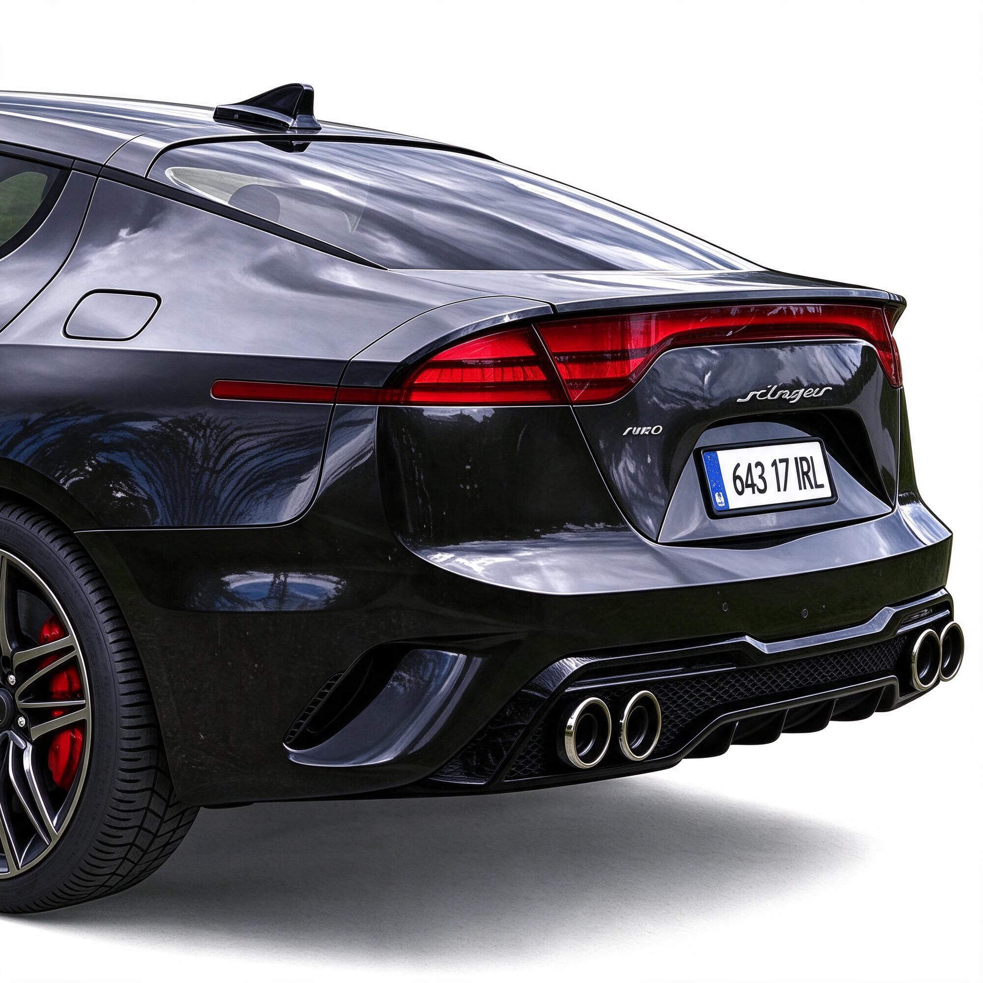 Kia Stinger Sport Sedan 3D Model 3D Model