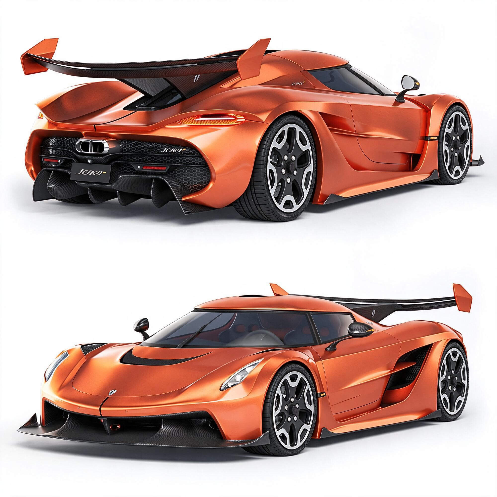 Koenigsegg Jesko Hypercar 3D Model 3D Model