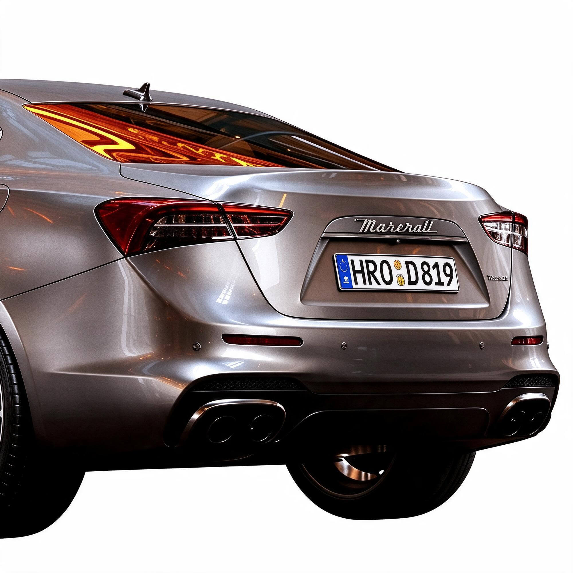 Maserati Ghibli Sport Sedan 3D Model 3D Model