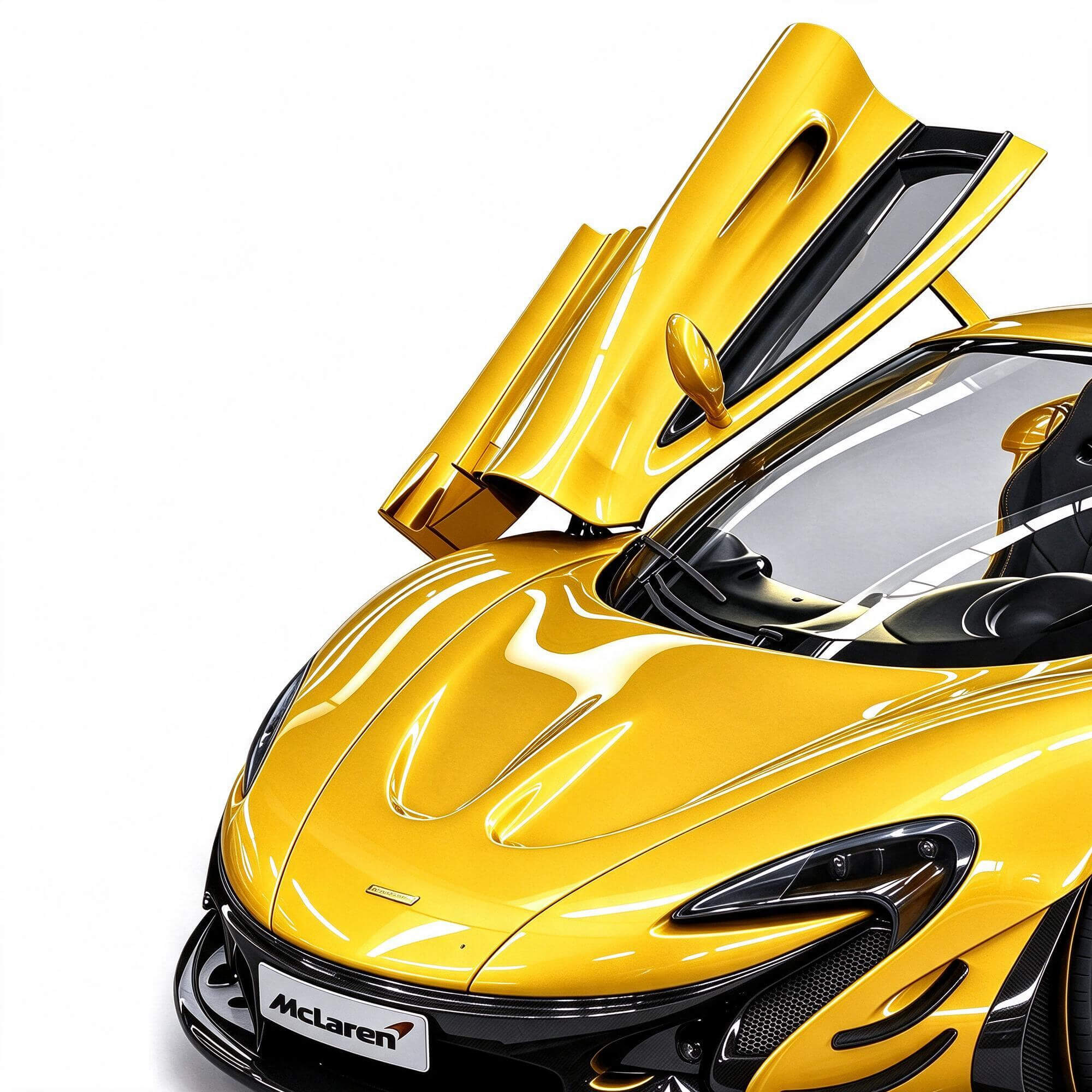 McLaren P1 Supercar 3D Model 3D Model