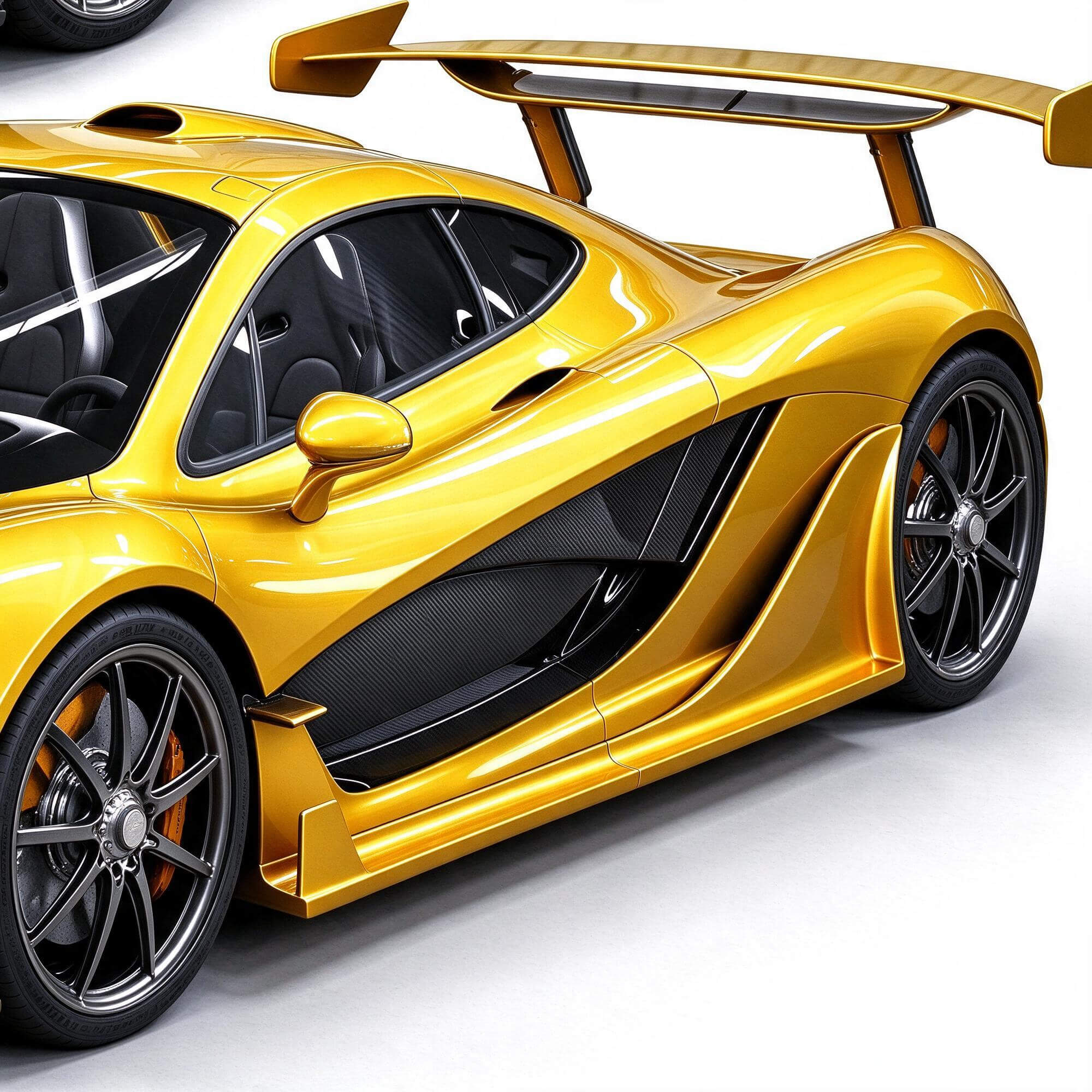 McLaren P1 Supercar 3D Model 3D Model