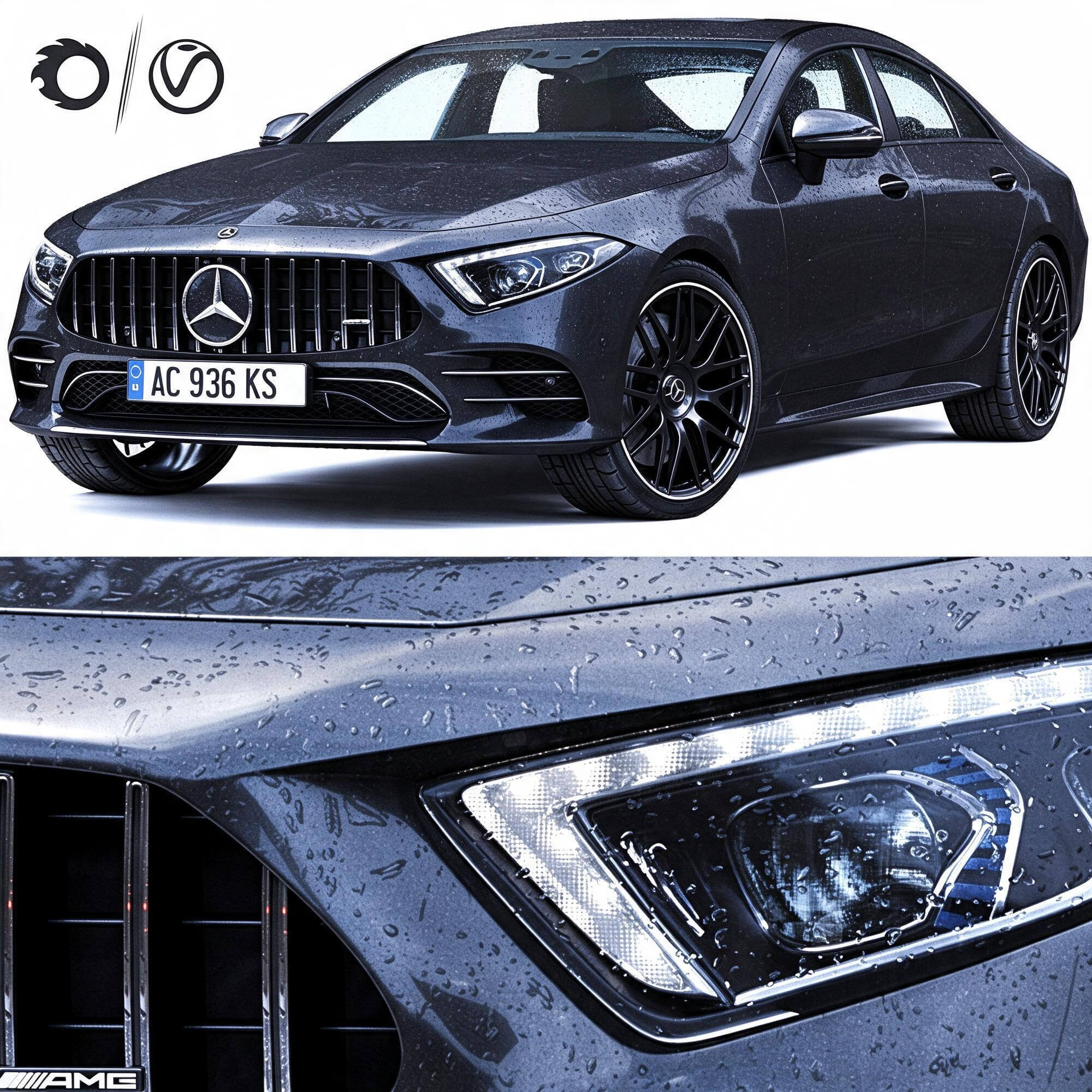 Mercedes AMG CLS Sedan 3D Model 3D Model
