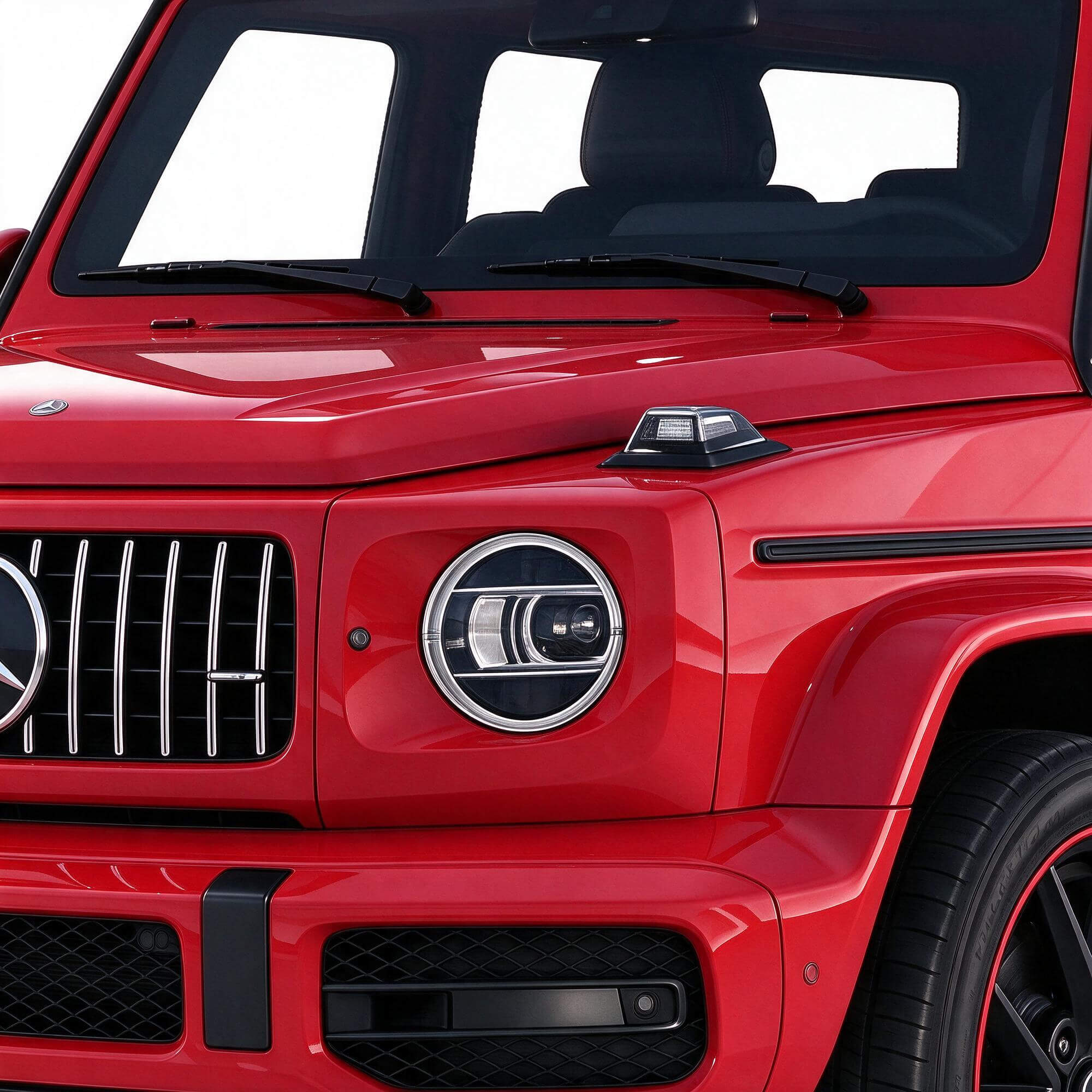 Mercedes AMG G-Class Red Offroad SUV 3D Model 3D Model