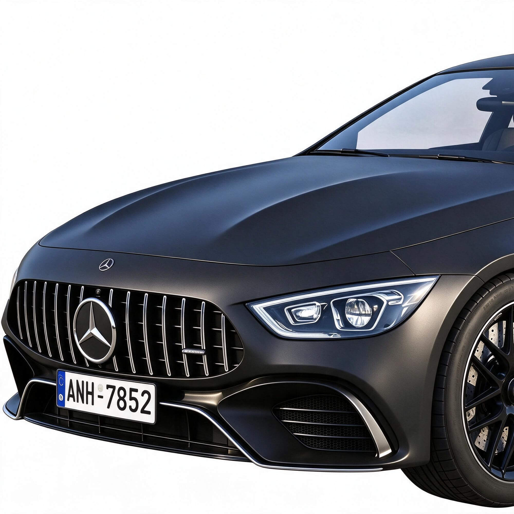 Mercedes AMG GT 4 Door Coupe 3D Model 3D Model