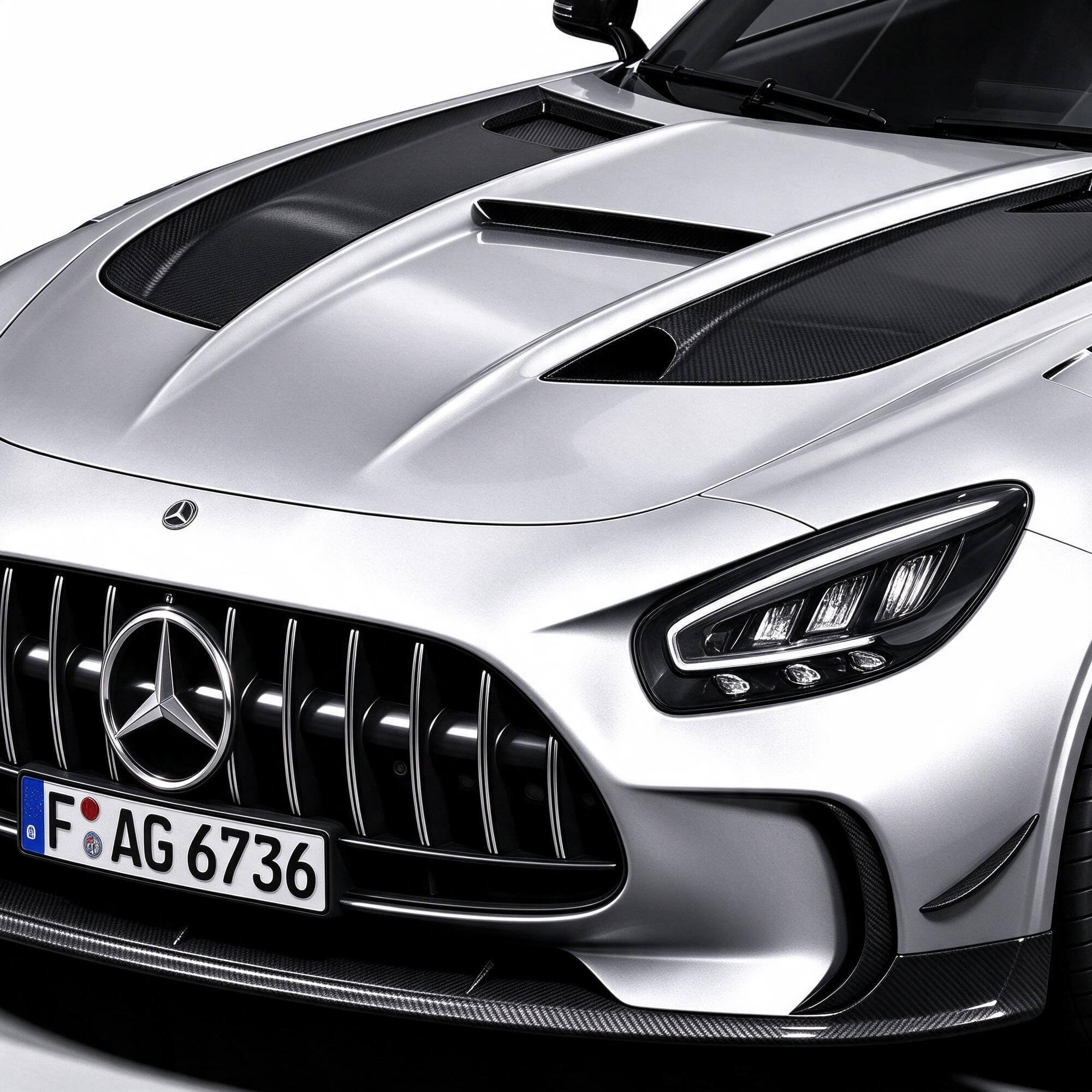 Mercedes AMG GT Black Series 3D Model 3D Model