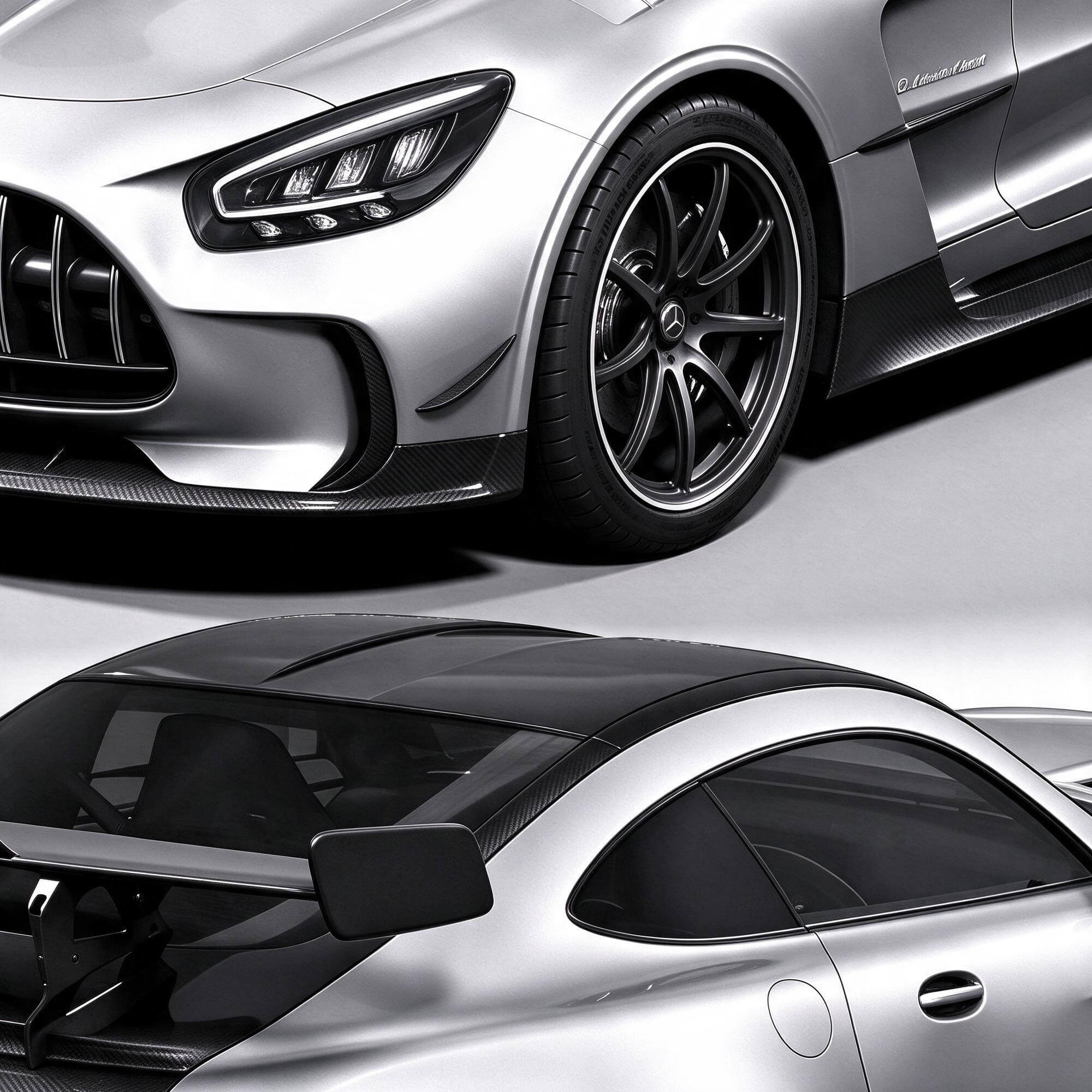 Mercedes AMG GT Black Series 3D Model 3D Model