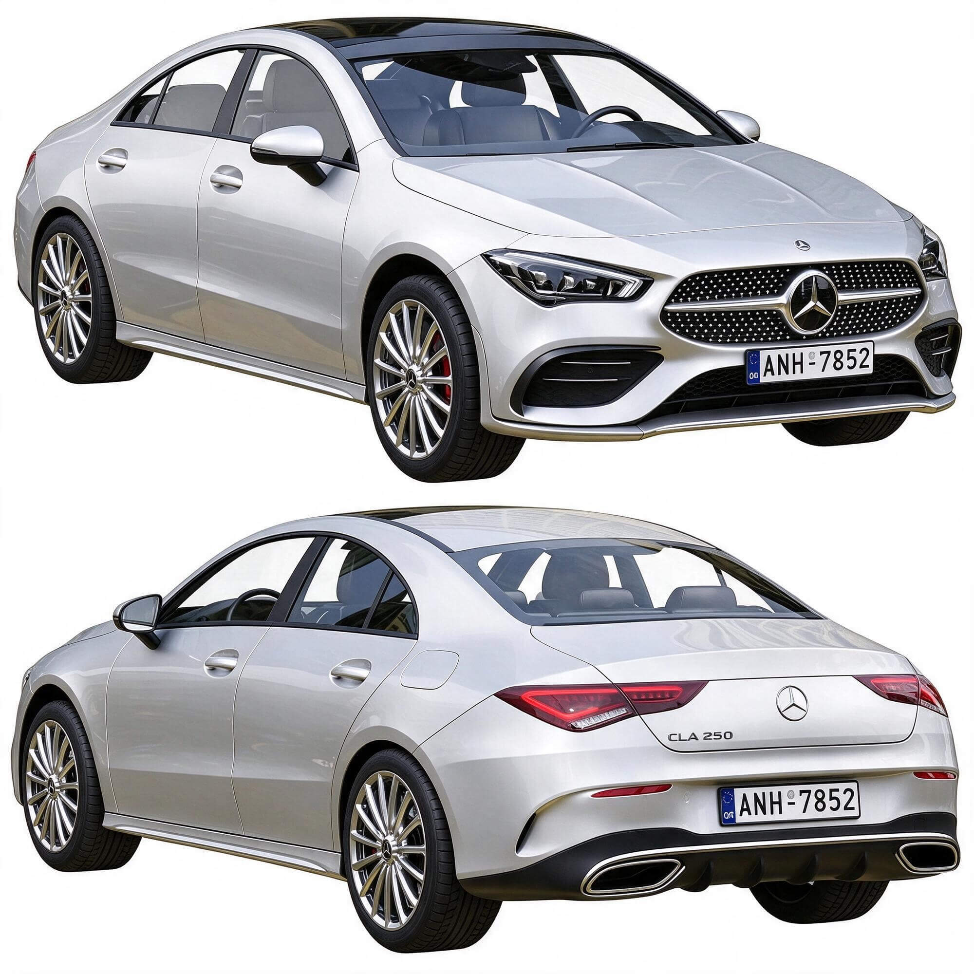 Mercedes-Benz CLA 250 Sport Sedan 3D Model 3D Model