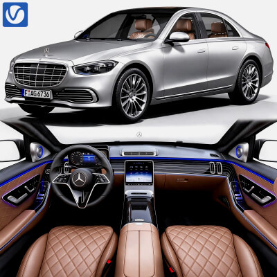 Mercedes-Benz S-Class Sedan 3D Model